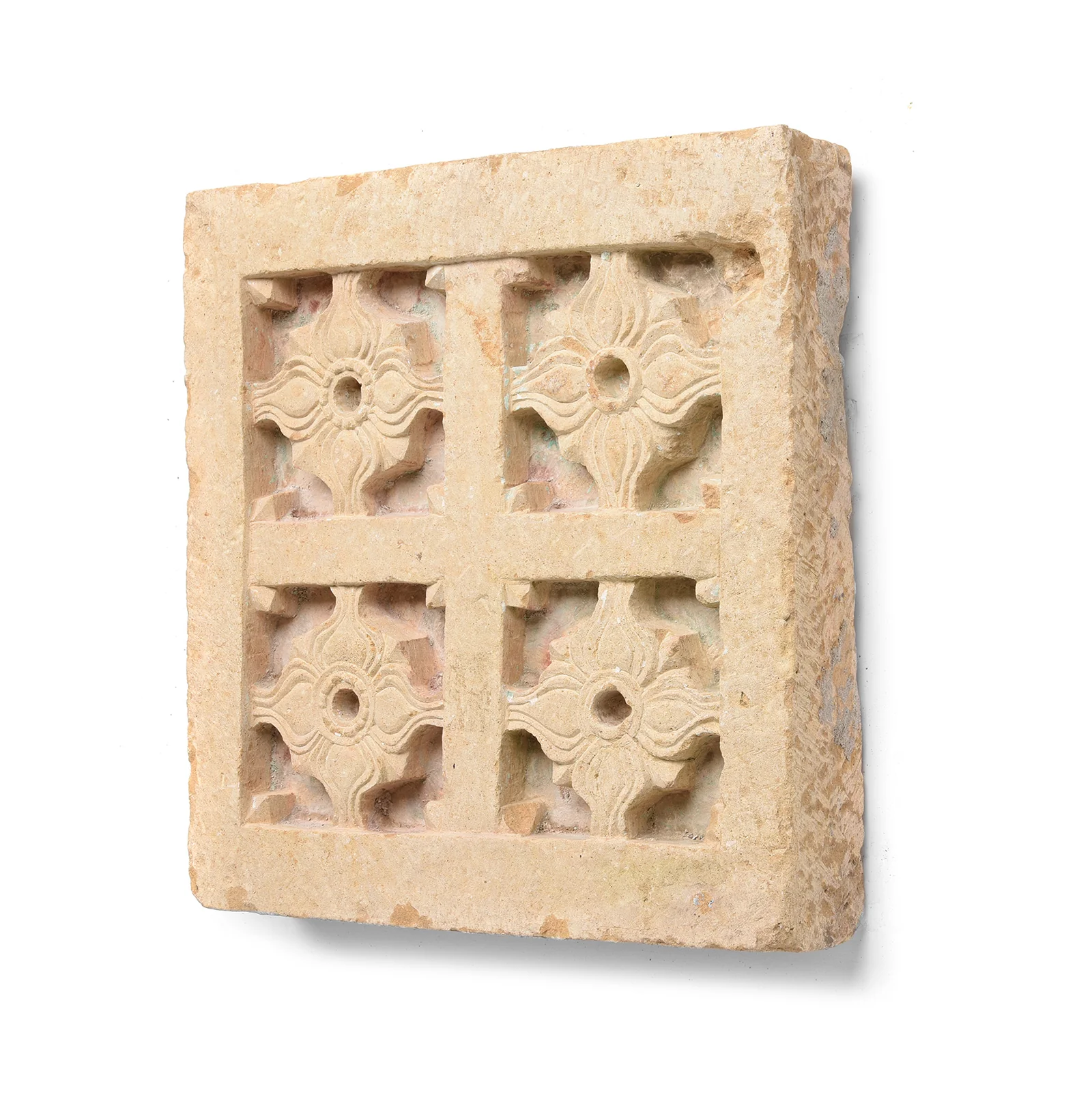 Carved Stone Panel From Rajasthan - 19thC - Image 2