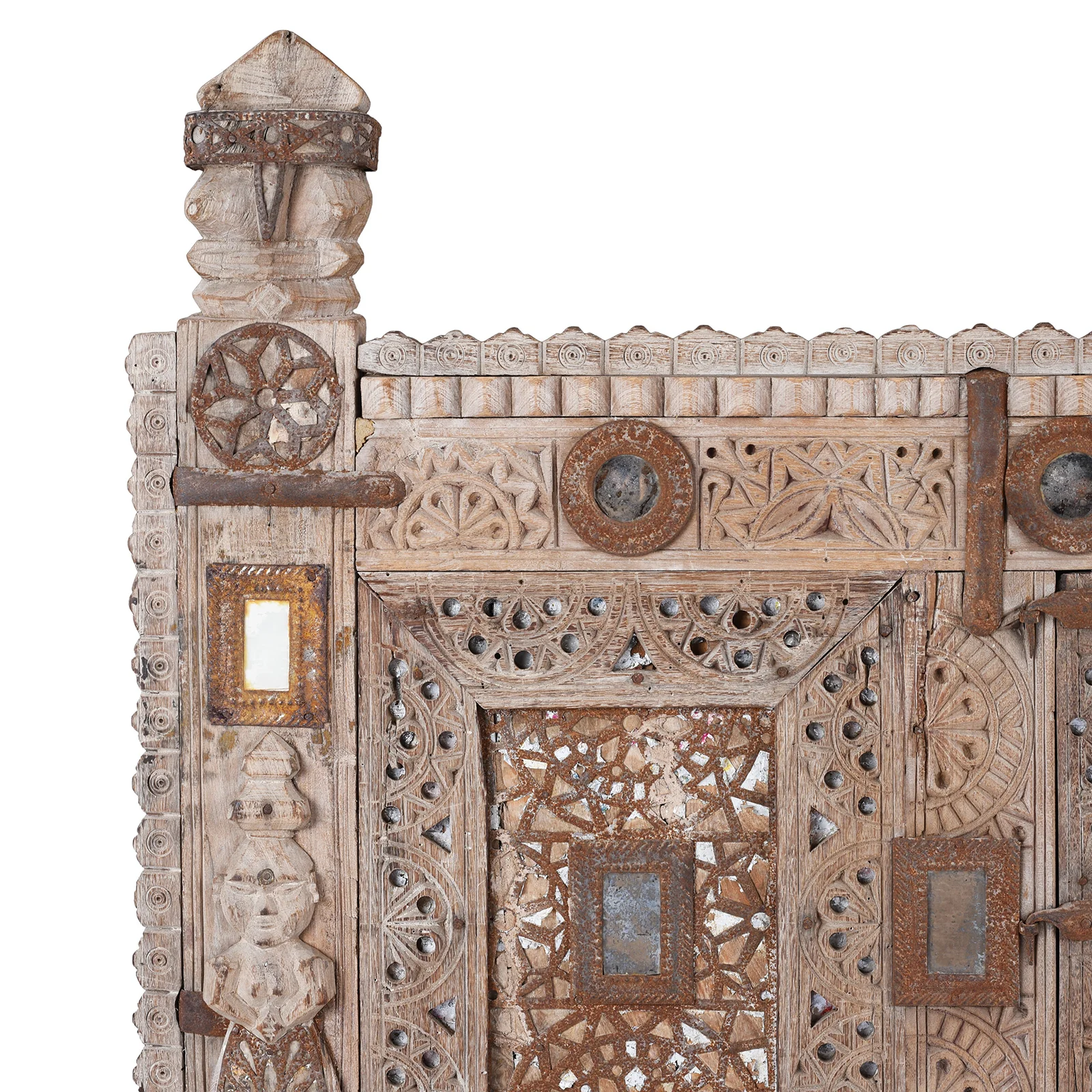 Carved Teak Damchiya Chest From Kutch - Ca 1920 - Image 3