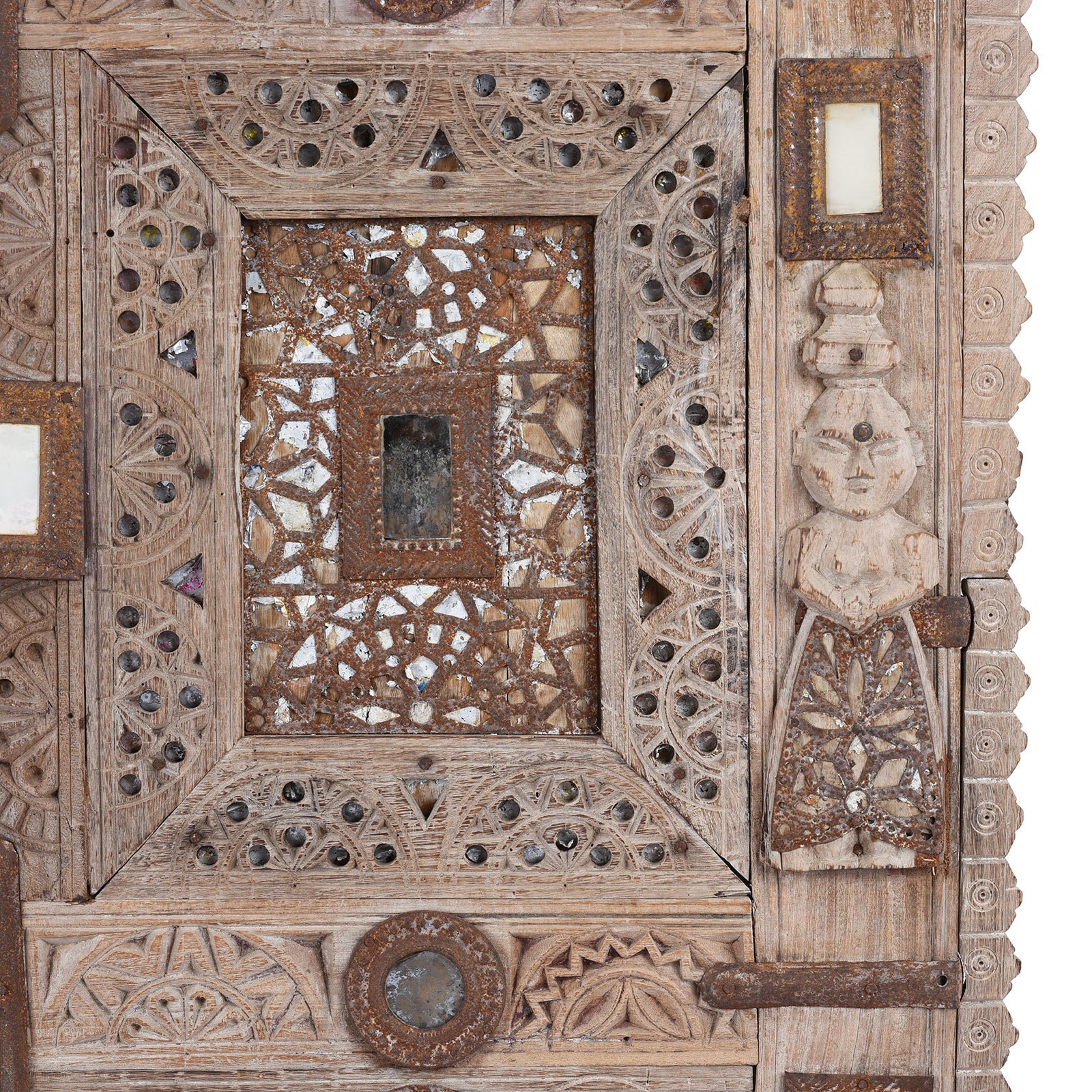 Carved Teak Damchiya Chest From Kutch - Ca 1920 - Image 7