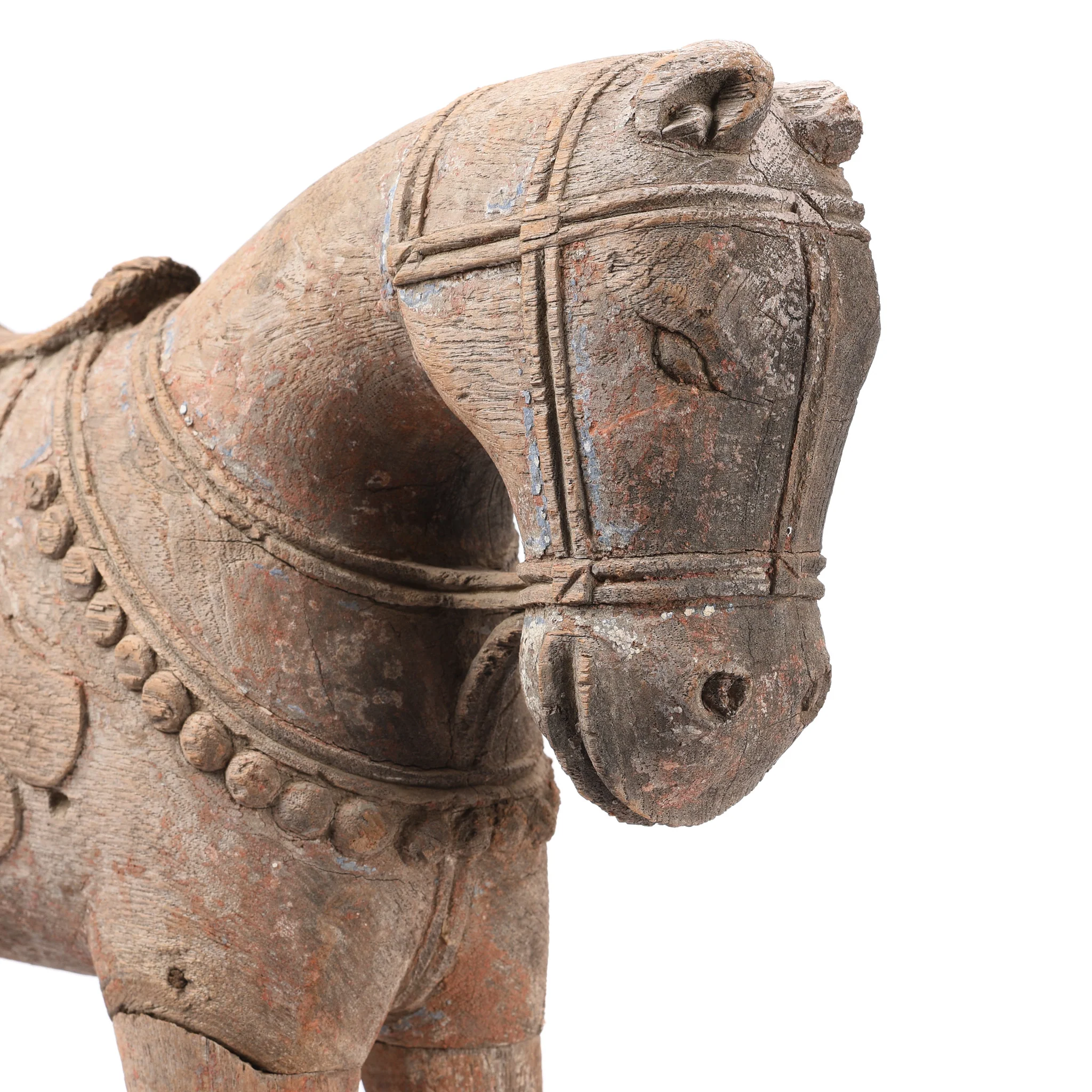 Carved Teak Horse From The Rann Of Kutch - 19th Century - Image 3