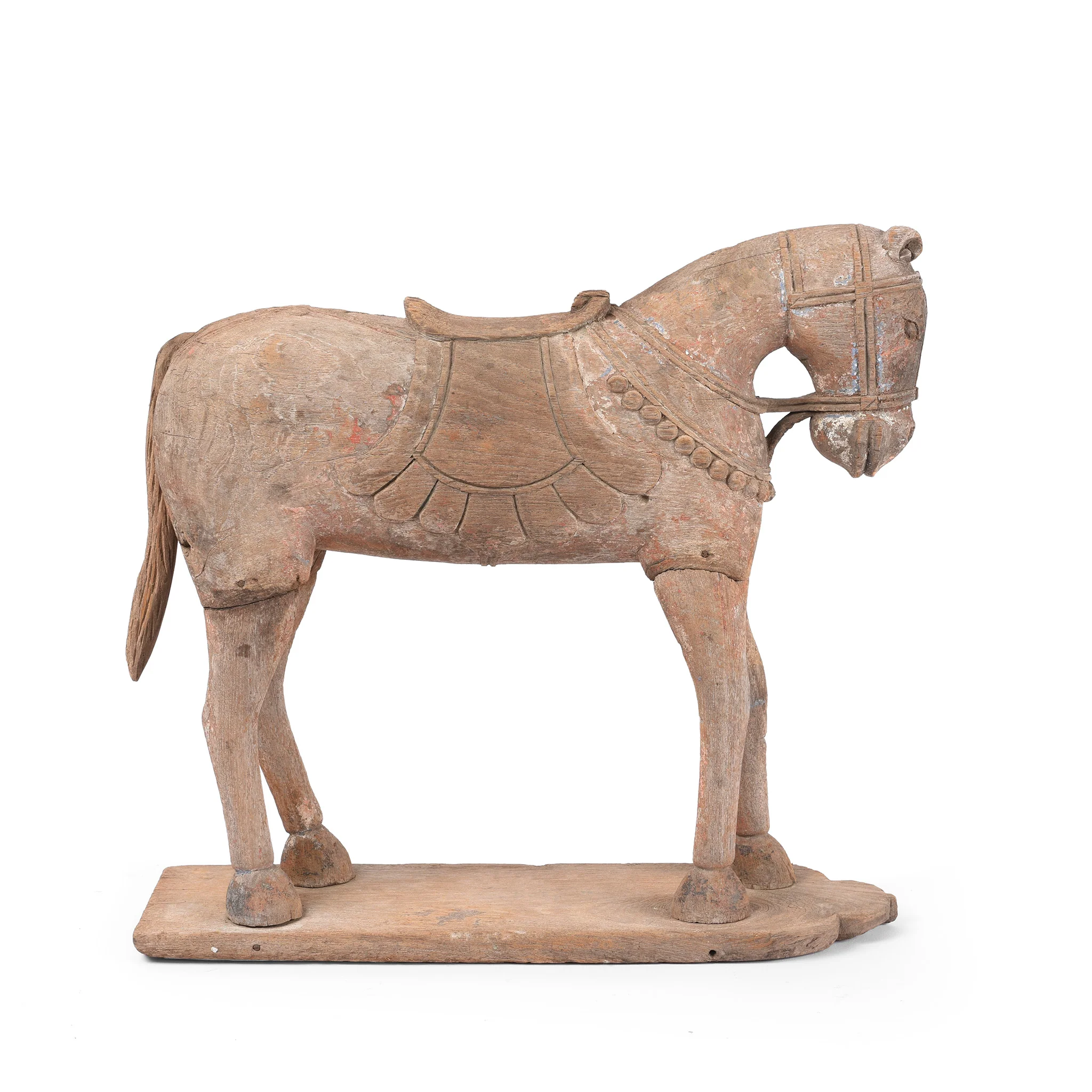 Carved Teak Horse From The Rann Of Kutch - 19th Century - Image 4