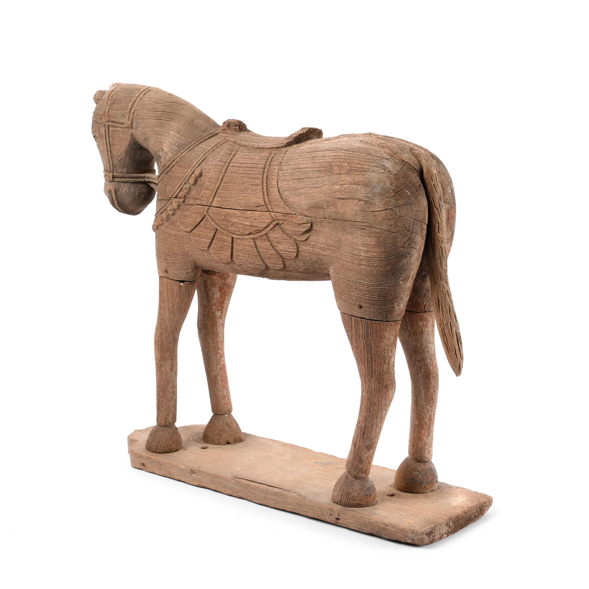 Carved Teak Horse From The Rann Of Kutch - 19th Century - Image 5