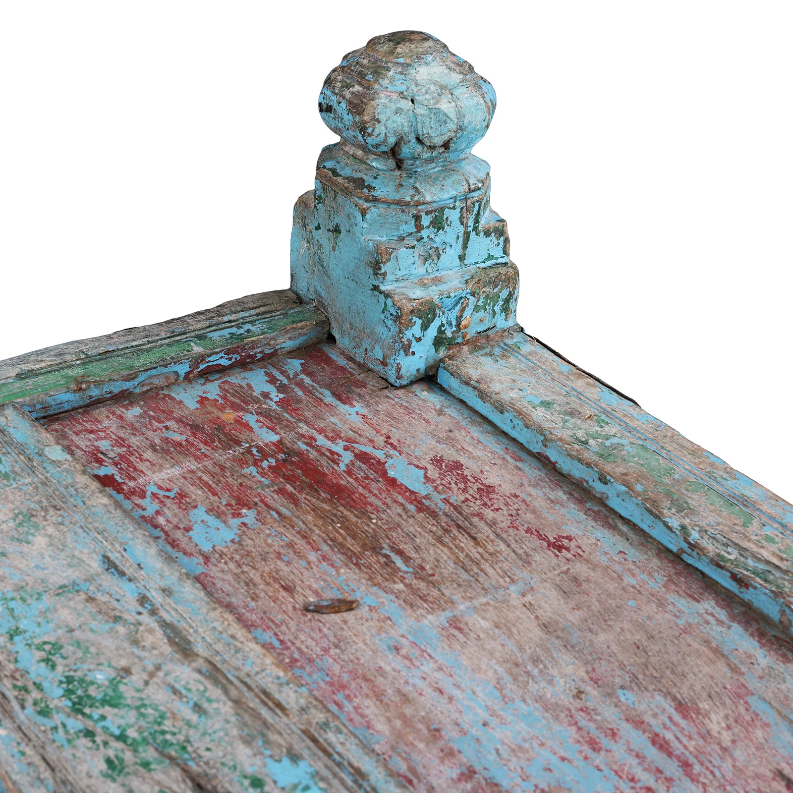 Carved Teak Indian Manjus Dowry Chest From Banswara - 19th Century - Image 10