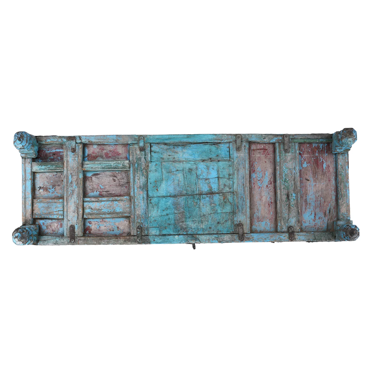 Carved Teak Indian Manjus Dowry Chest From Banswara - 19th Century - Image 9