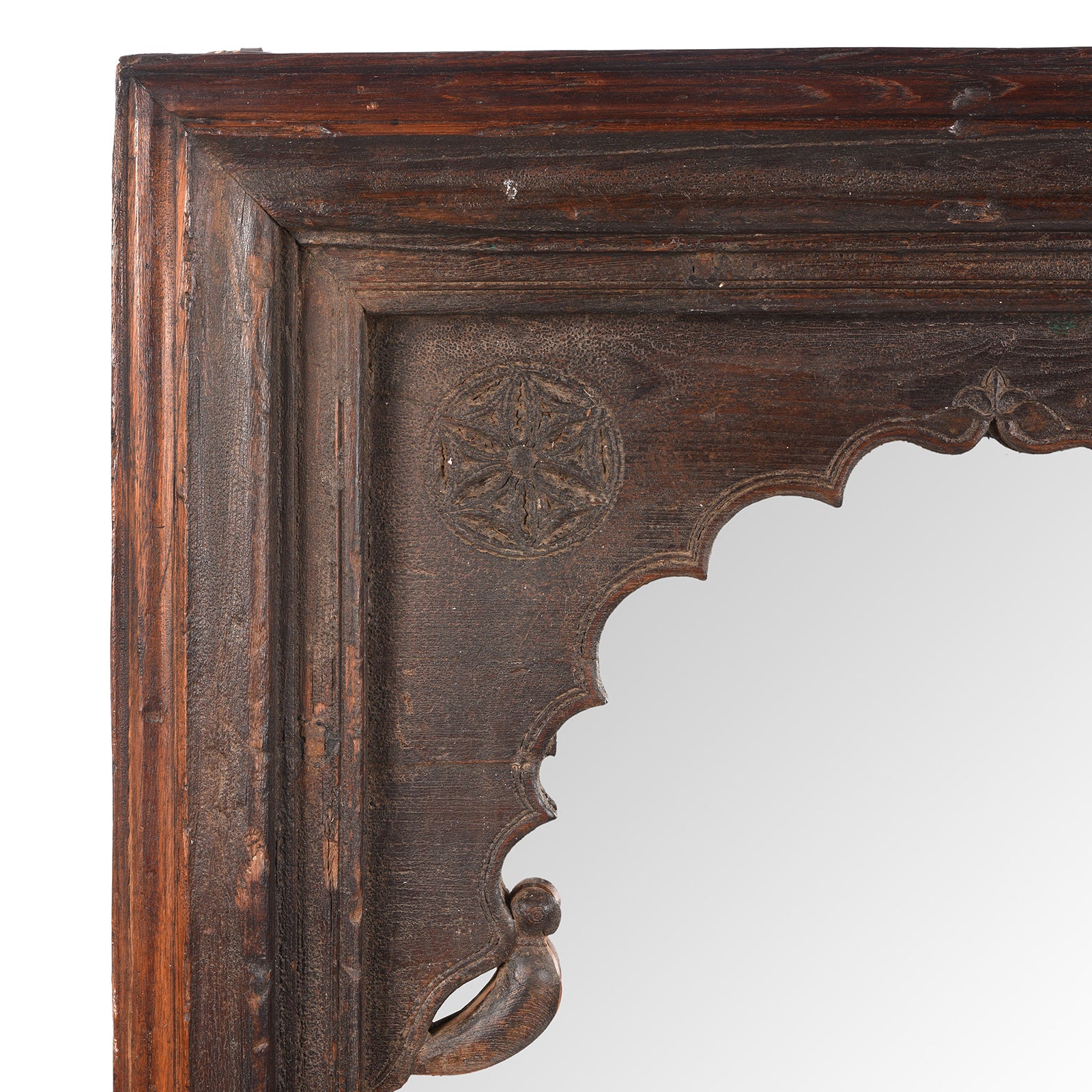 Teak Mirror from Hyderabad - 19th Century - Image 2
