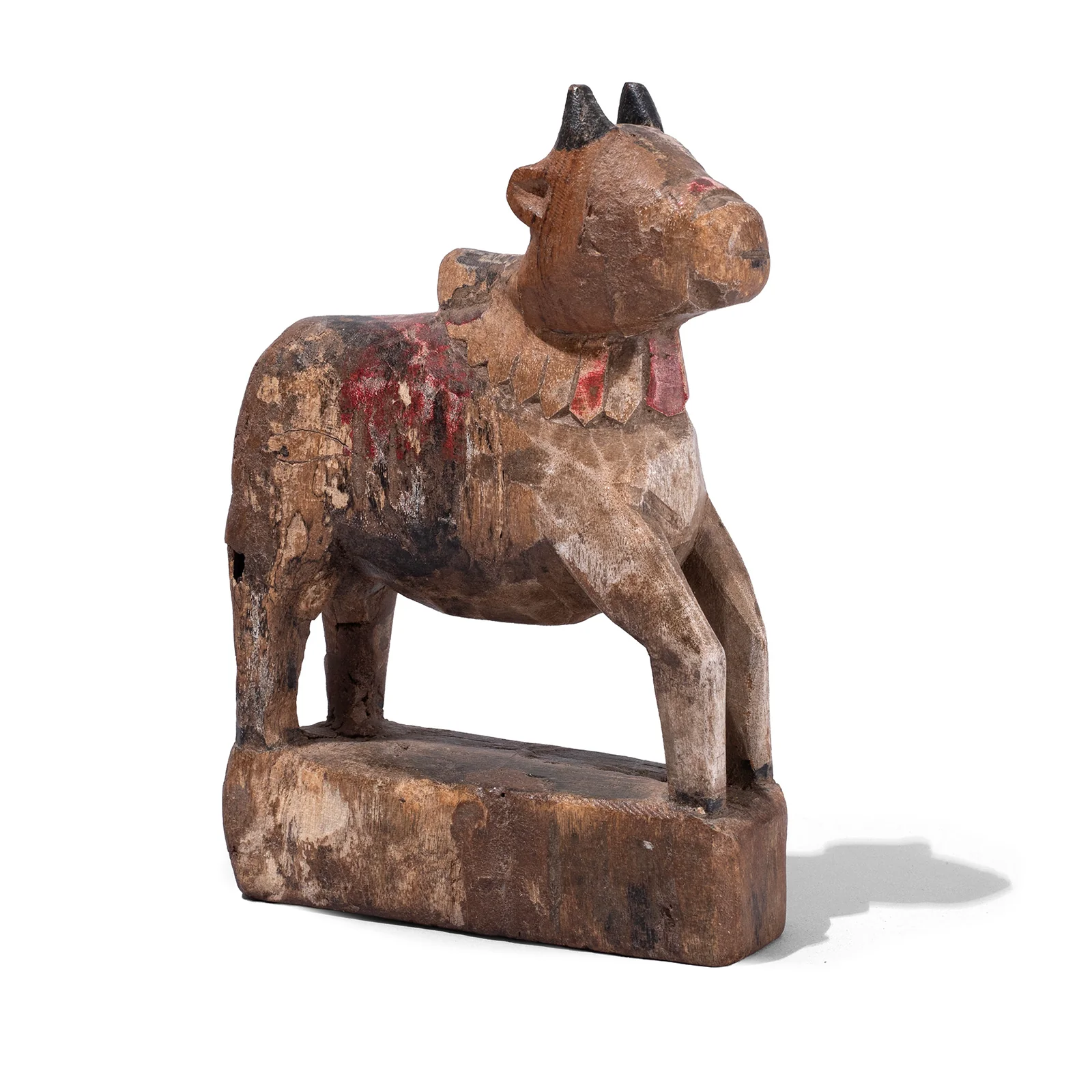 Nandi Bull Toy From Andhra Pradesh - Ca 1950's