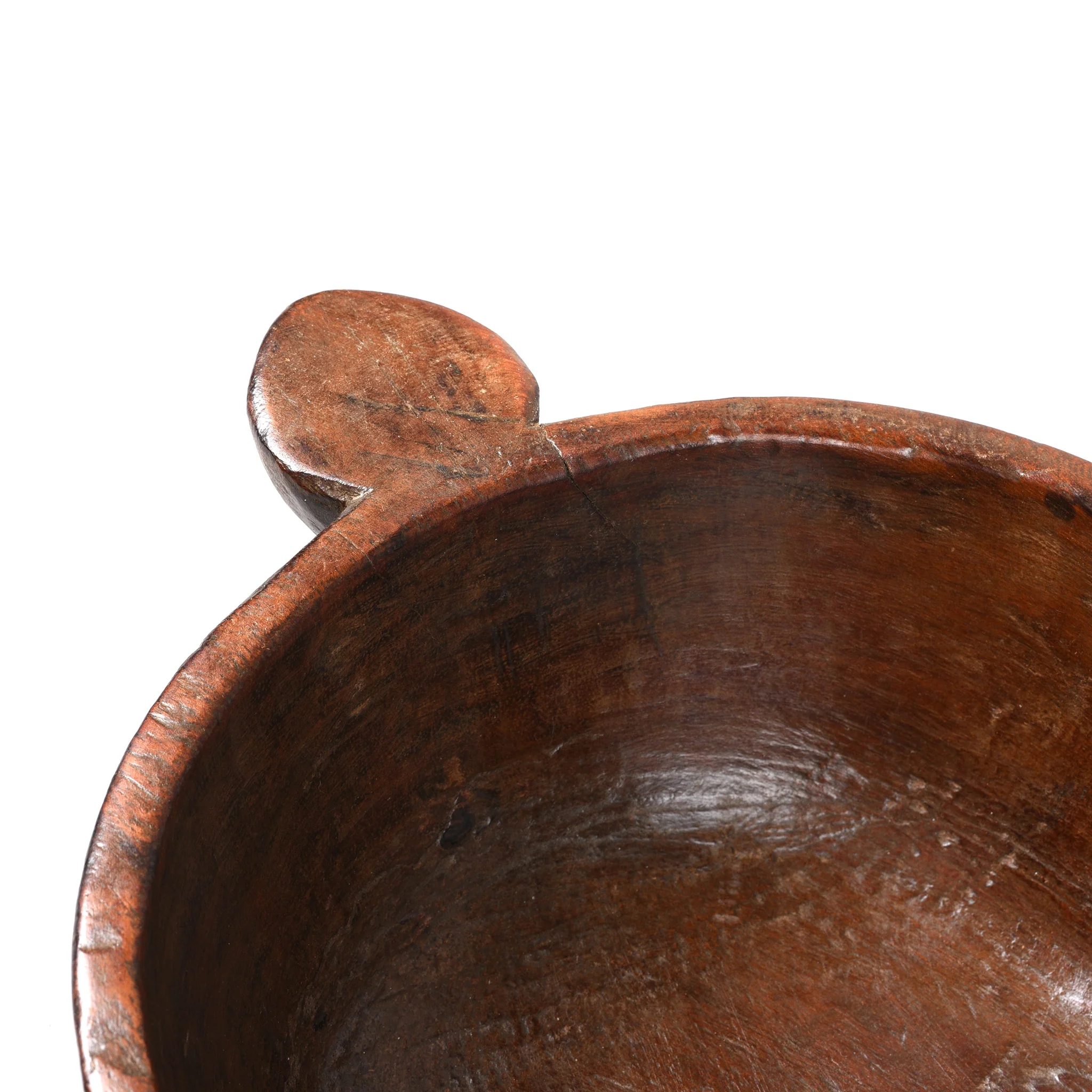 Carved Indian Parath Bowl From Kerala - 19thC - Image 3