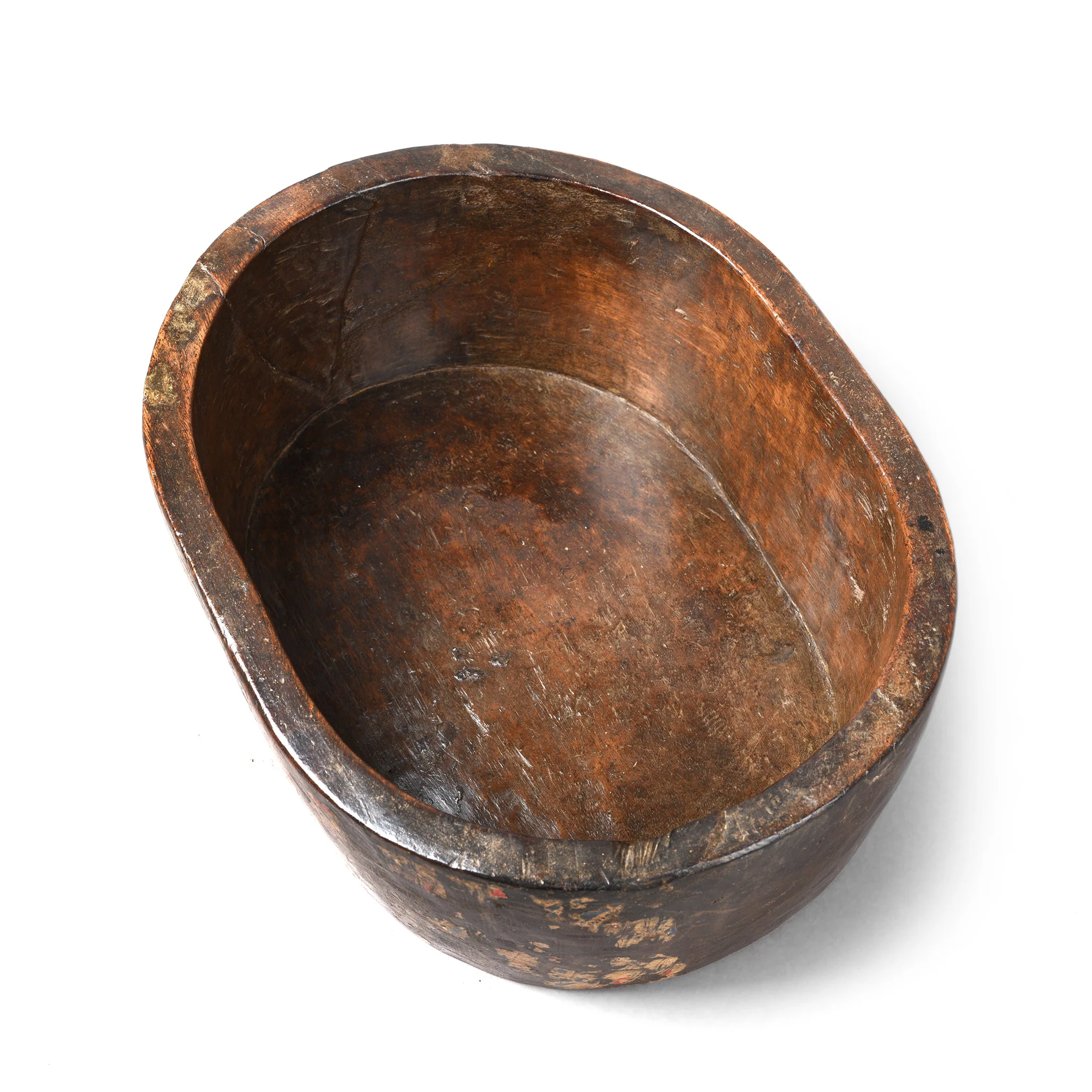 Carved Indian Parath Bowl From Kerala - Ca 1920 - Image 2