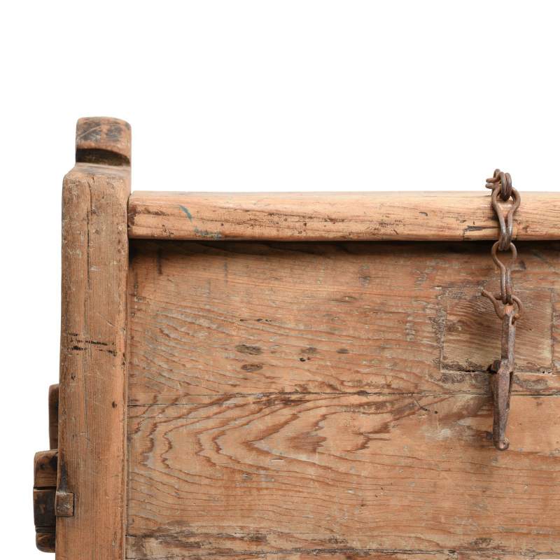 Carved Tribal Cedar Chest From The Kulu Valley - 19thC - Image 2
