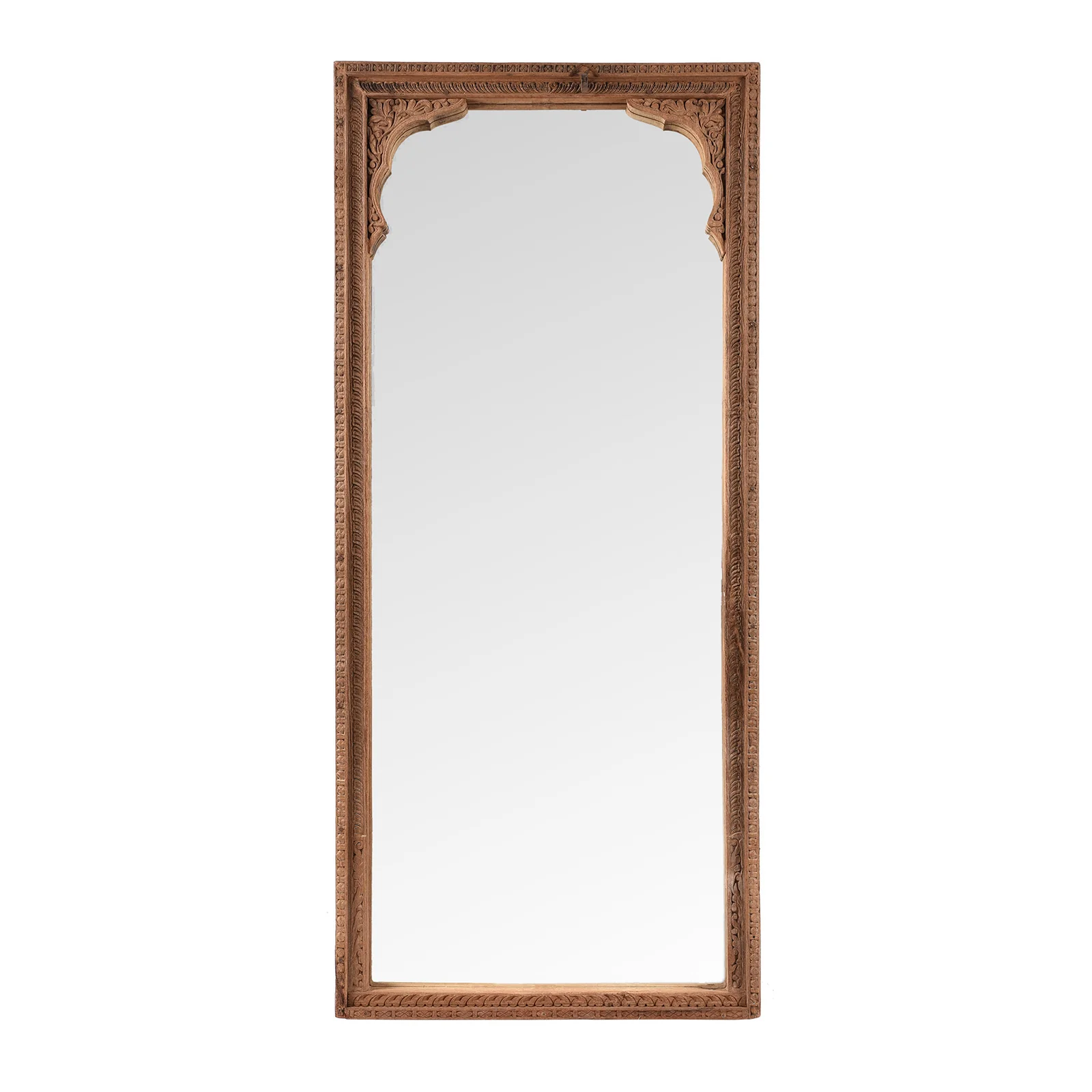 Mirror Made From An Old Shekhawati Window - 19th Century