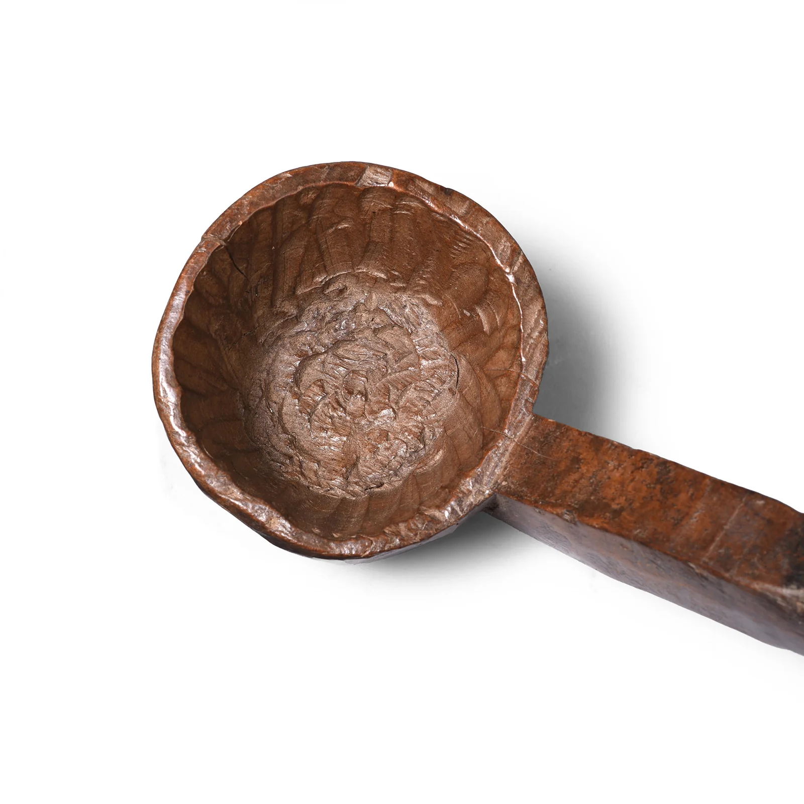 Carved Wooden Spoon From Banswara - Rajasthan - Ca 1940's - Image 3