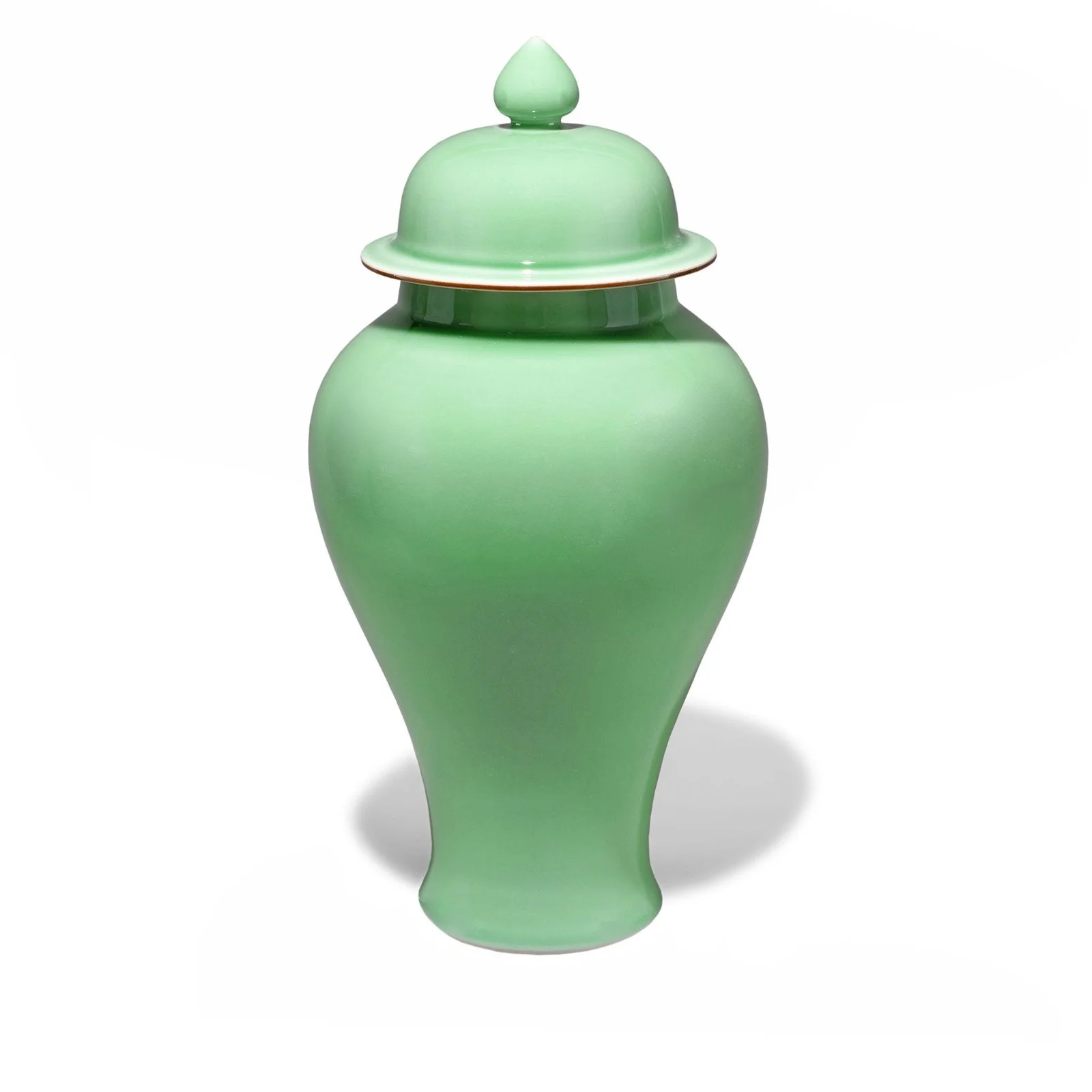 Celadon Porcelain Temple Jar - Image 2
