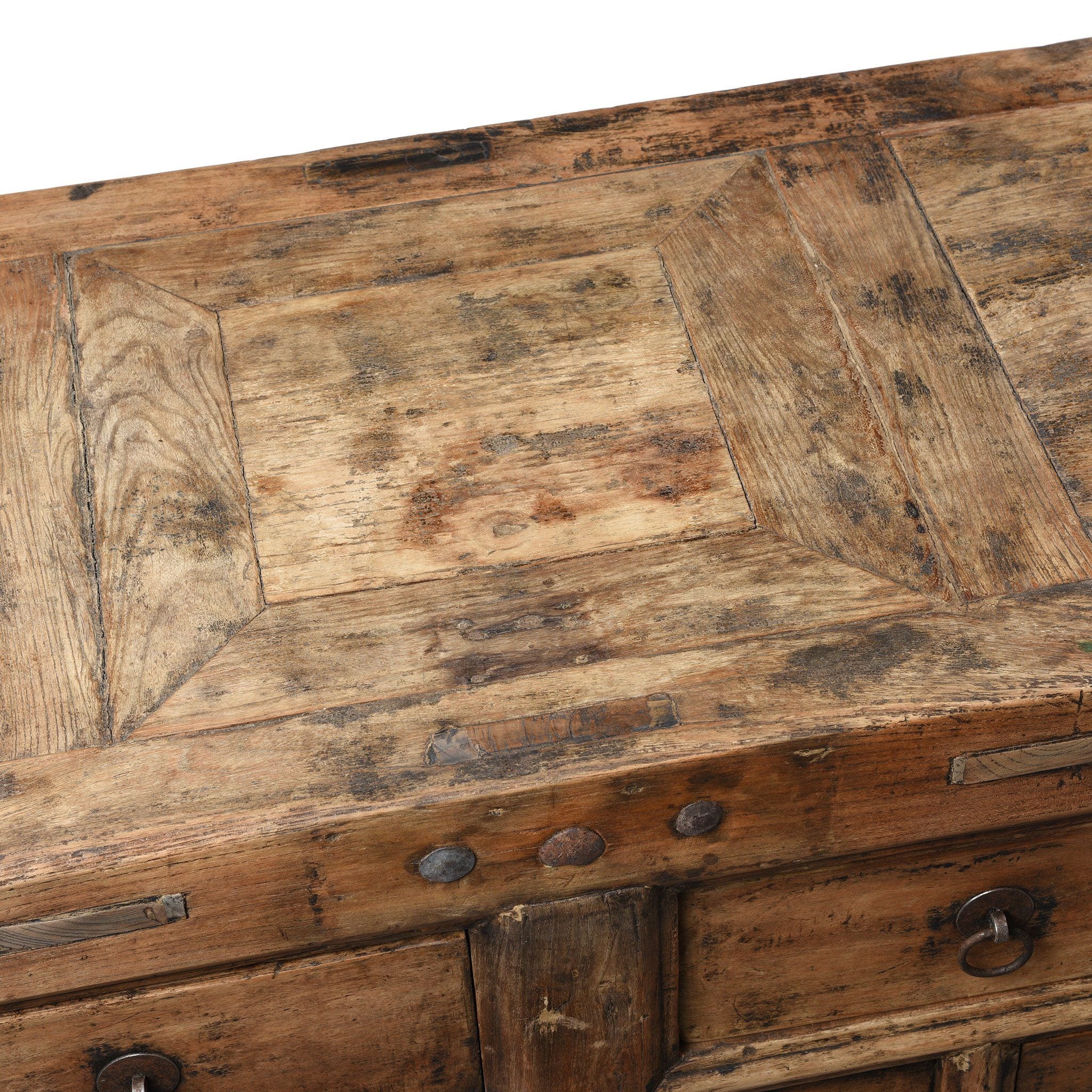 Elm Chest Of Drawers From Gansu - Late 19thC - Image 5