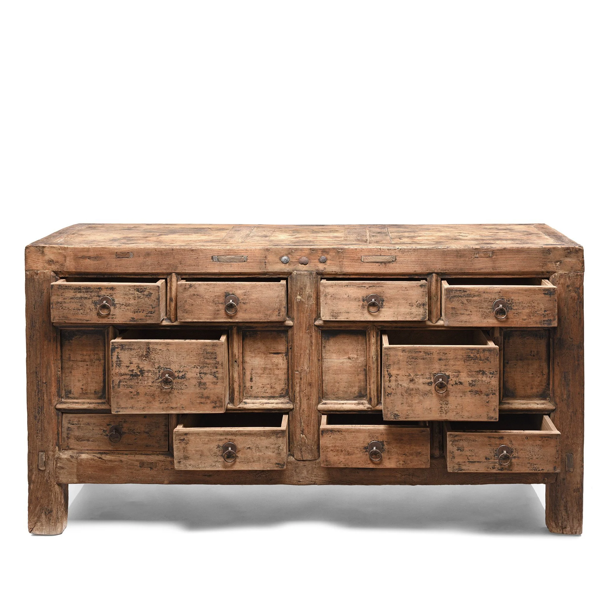 Elm Chest Of Drawers From Gansu - Late 19thC - Image 8