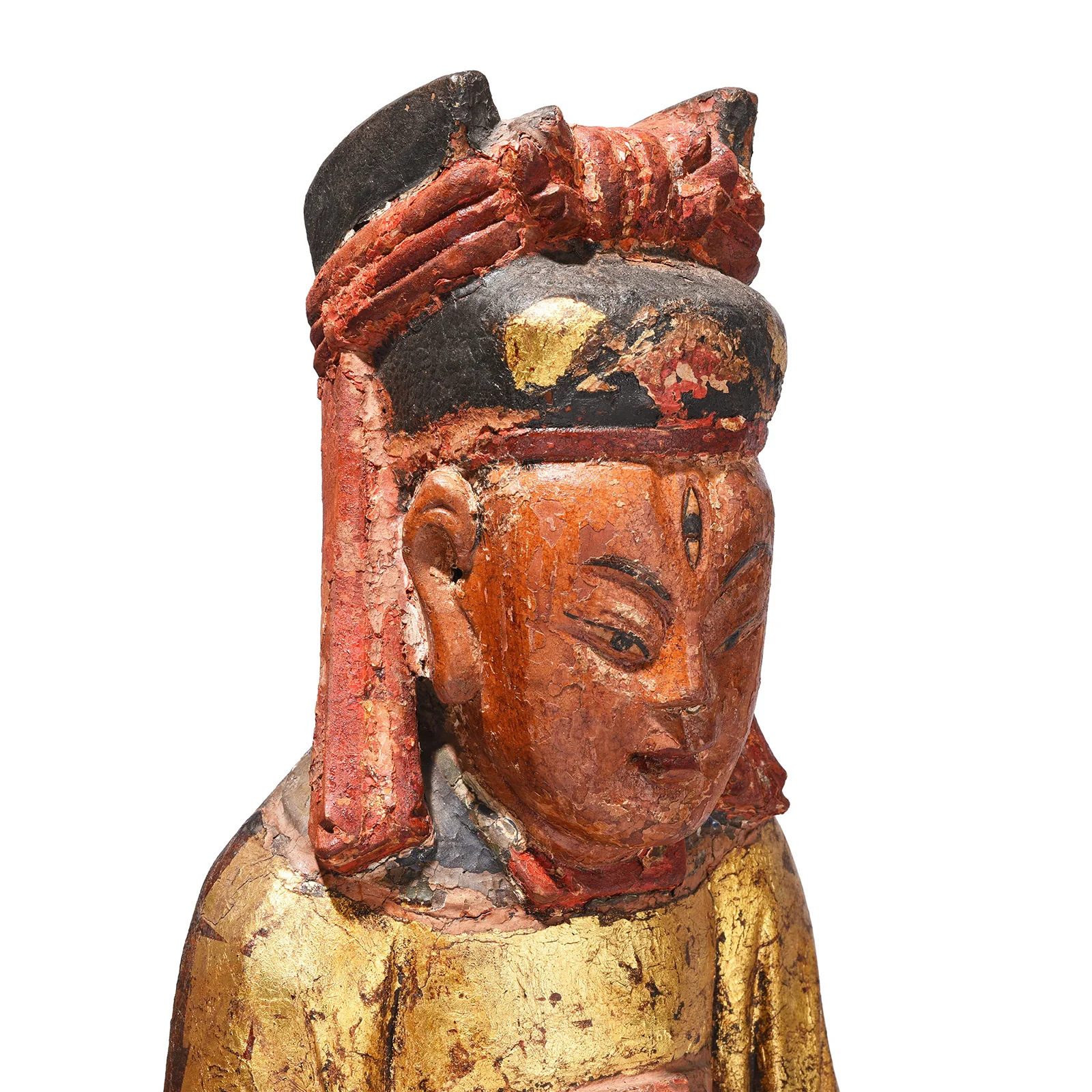 Chinese Erlang Shen Figure - Ming Dynasty - Image 3