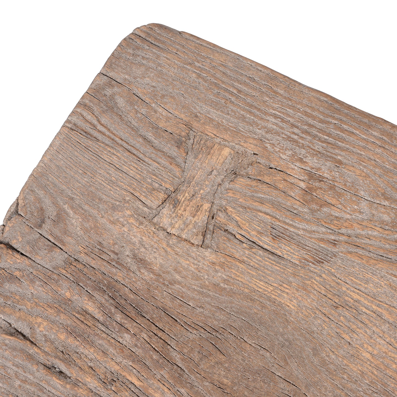 Chinese Bleached Elm Stool From Henan - 19th Century - Image 5