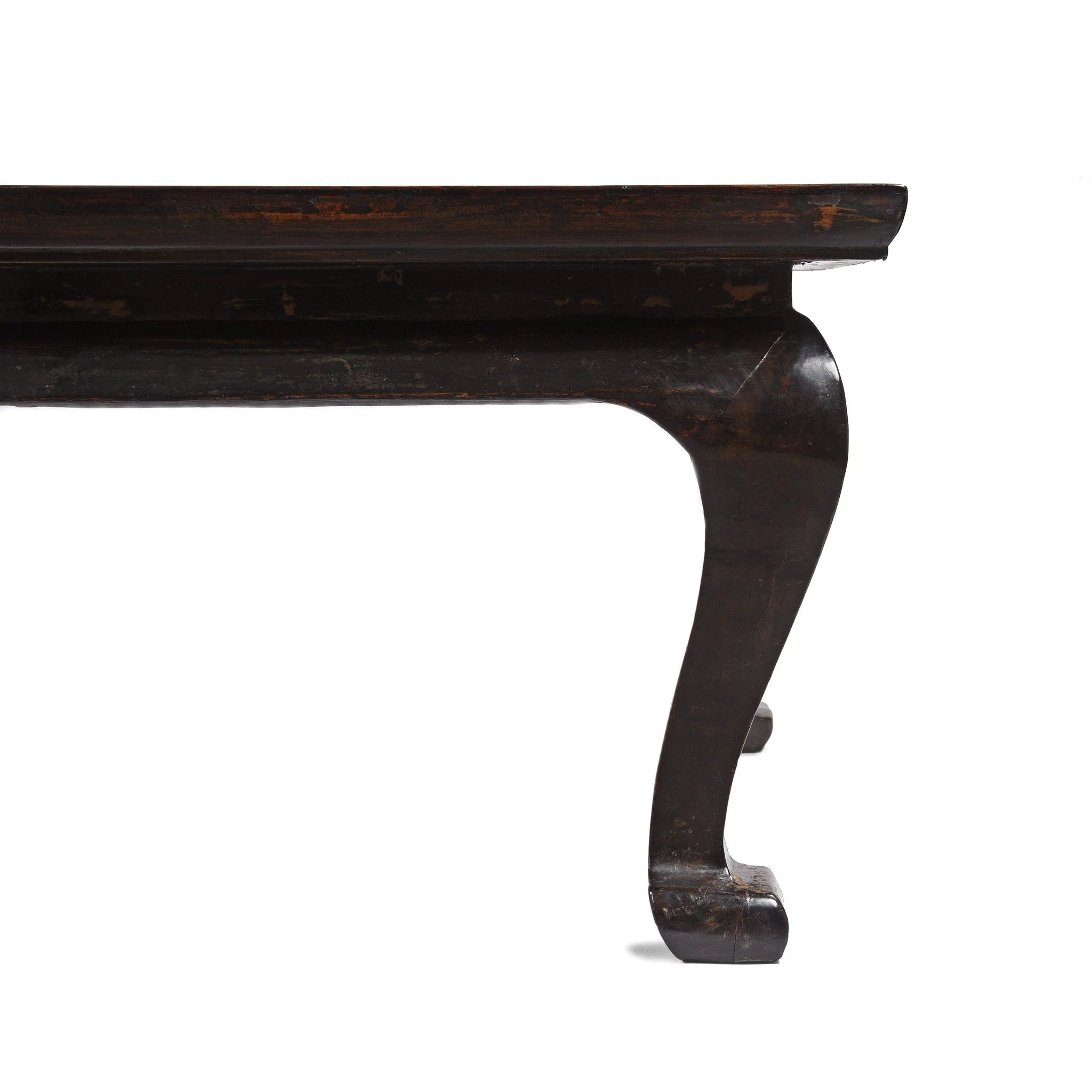 Chinese Coffee Table With Rattan Top - 19thC - Image 2