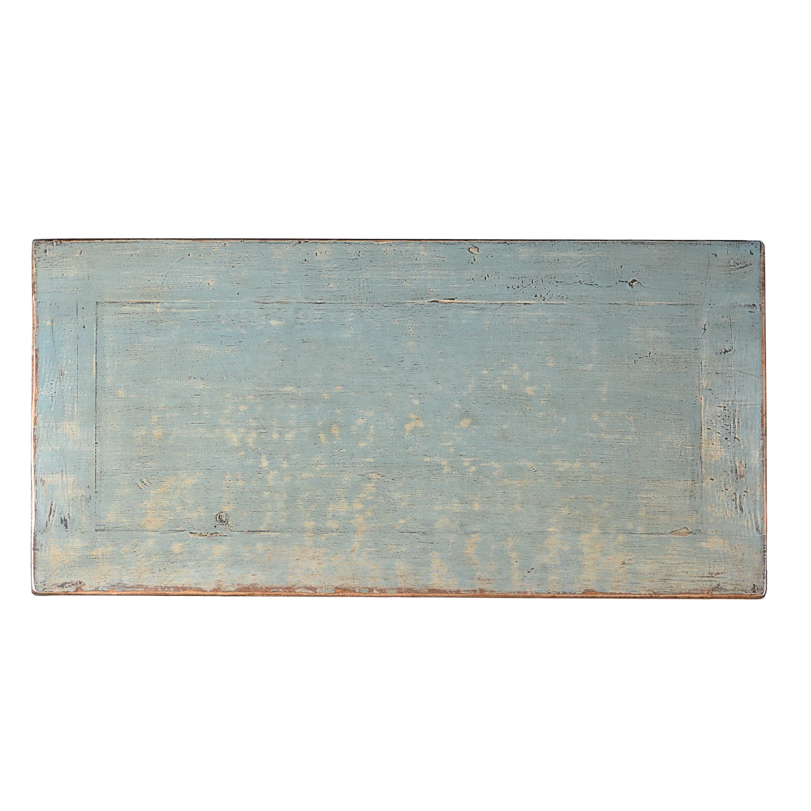 Chinese Blue Lacquer Side Cabinet - Image 7