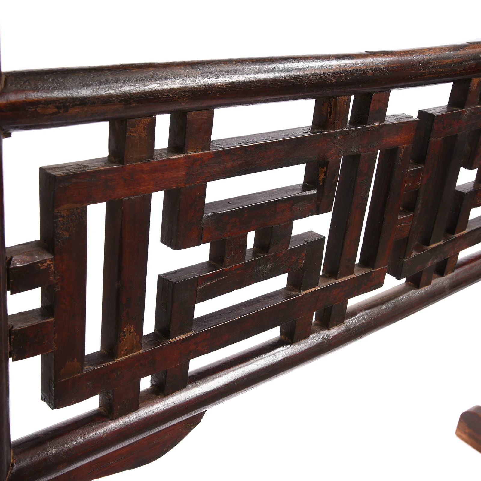 Qing Dynasty Chinese Clothes Rail - 19thC - Image 6