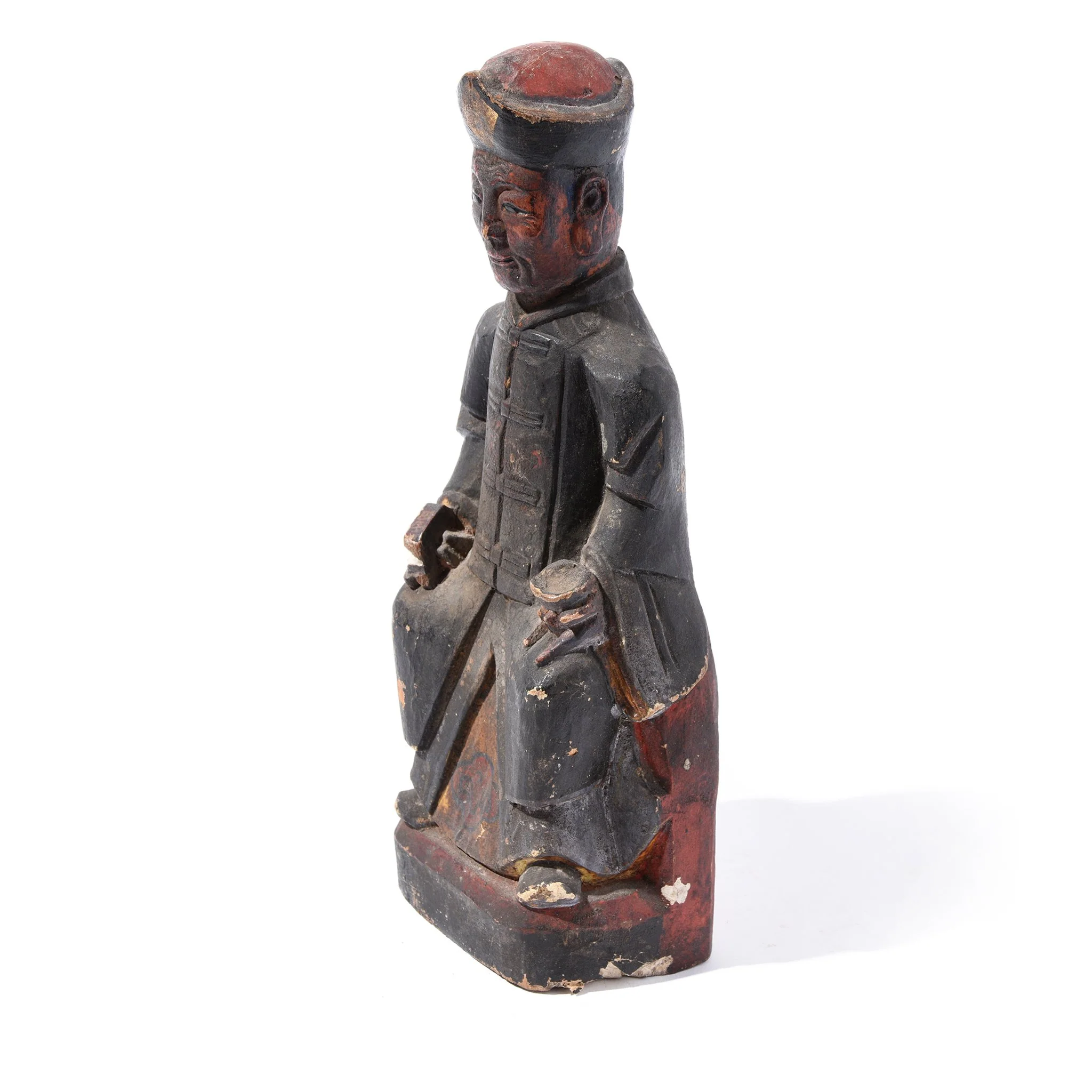 Chinese Immortal or Ancestor Figure - 19thC - Image 3
