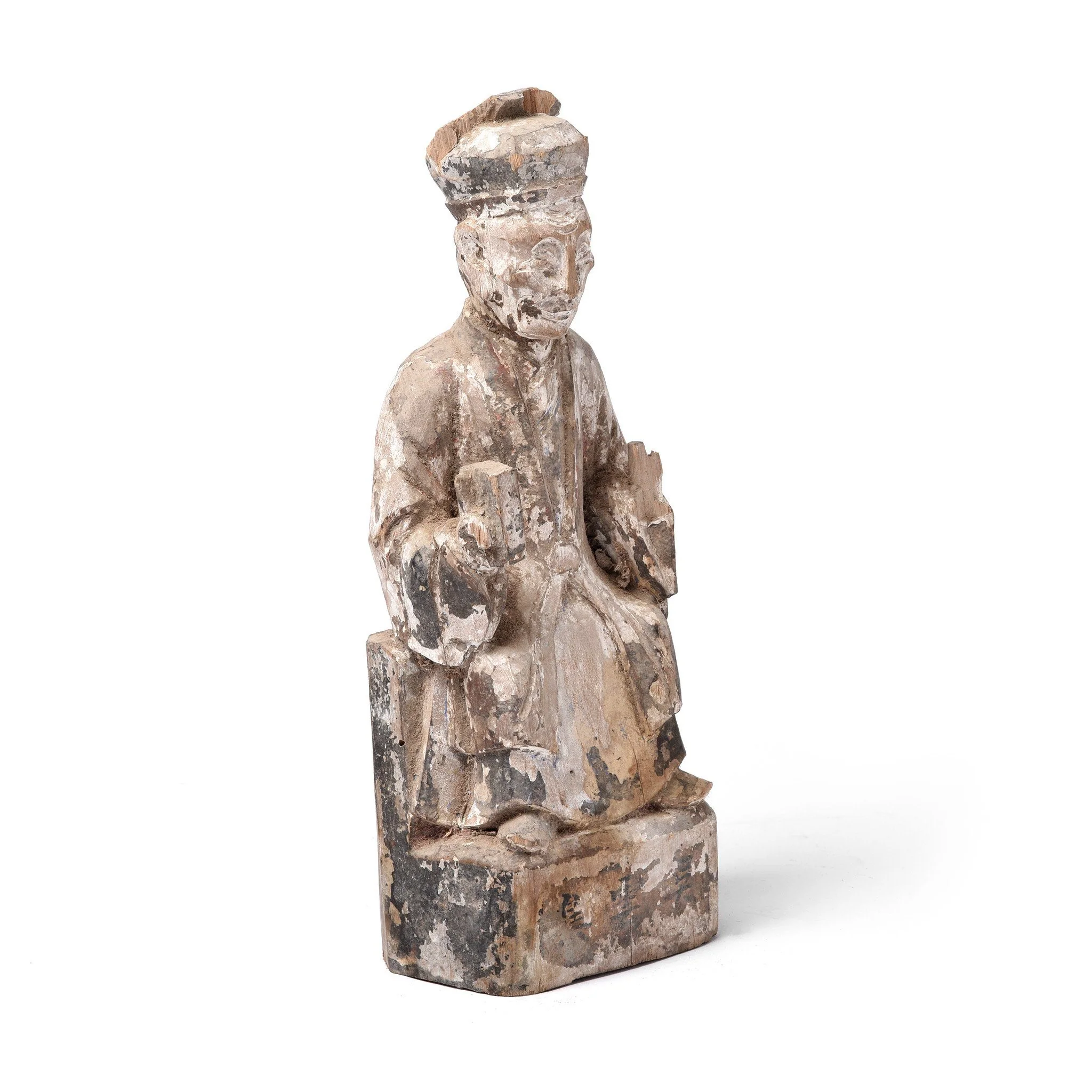 Chinese Immortal or Ancestor Figure - 19thC - Image 2