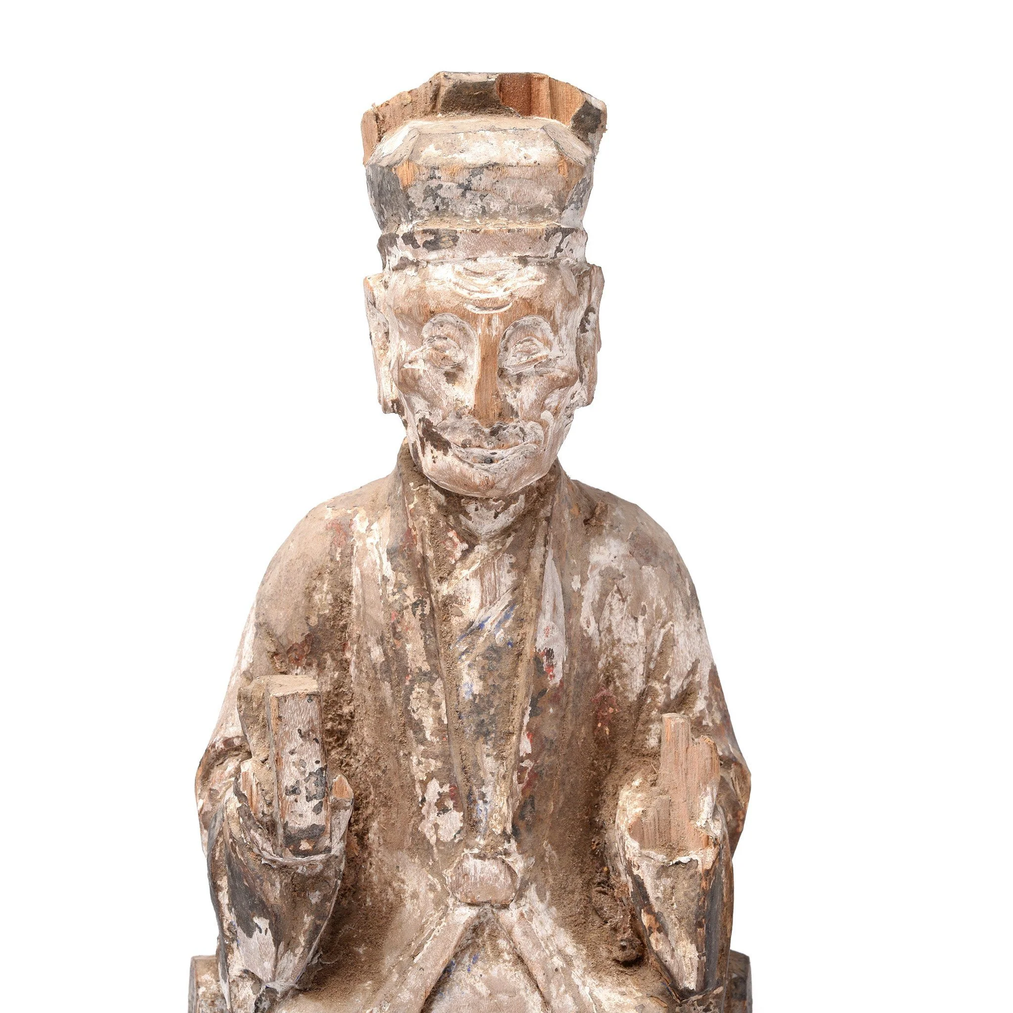Chinese Immortal or Ancestor Figure - 19thC - Image 4