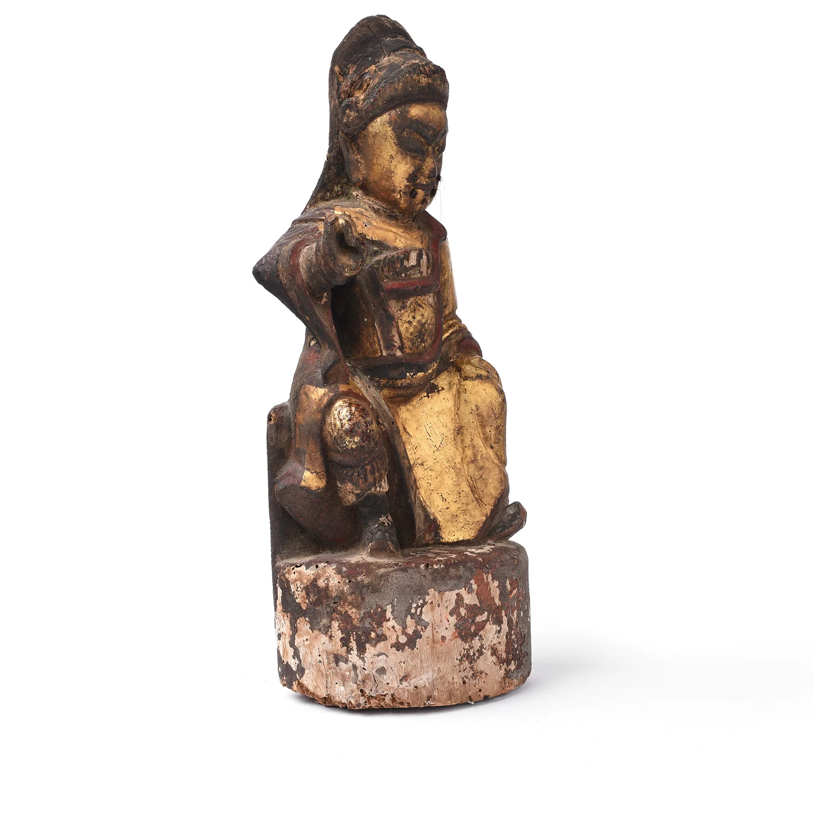 Qing Dynasty Guan Yu Figure - Early 19th Century - Image 4