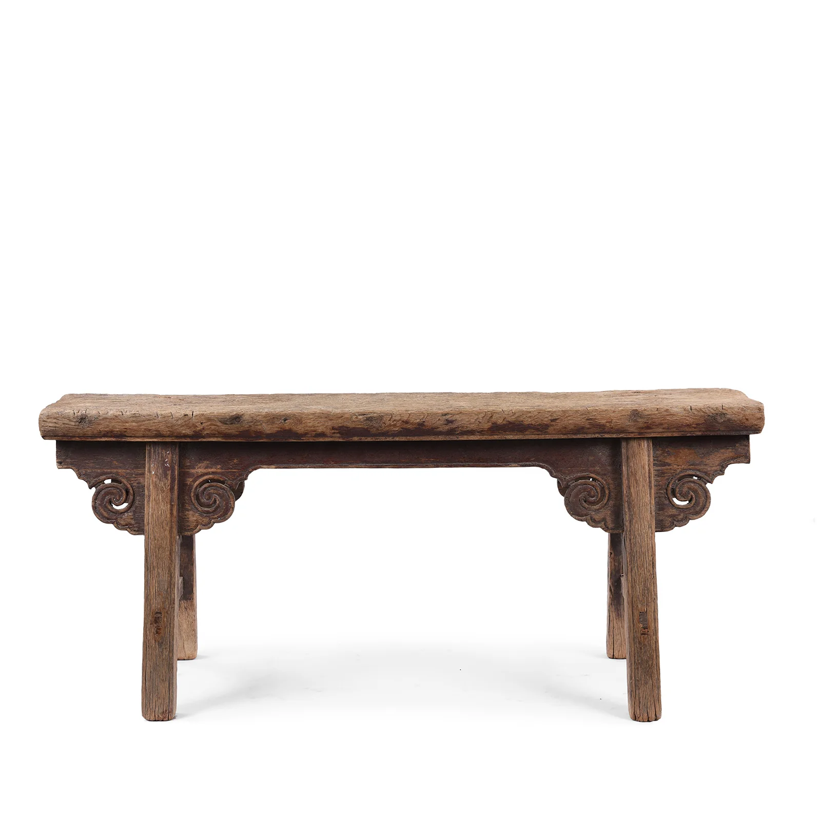 Chinese Spring Bench From Shanxi - Late 19th Century