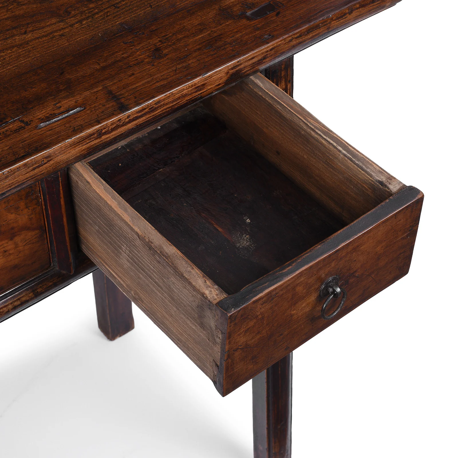 3 Drawer Console Table From Shanxi - 19th Century - Image 4