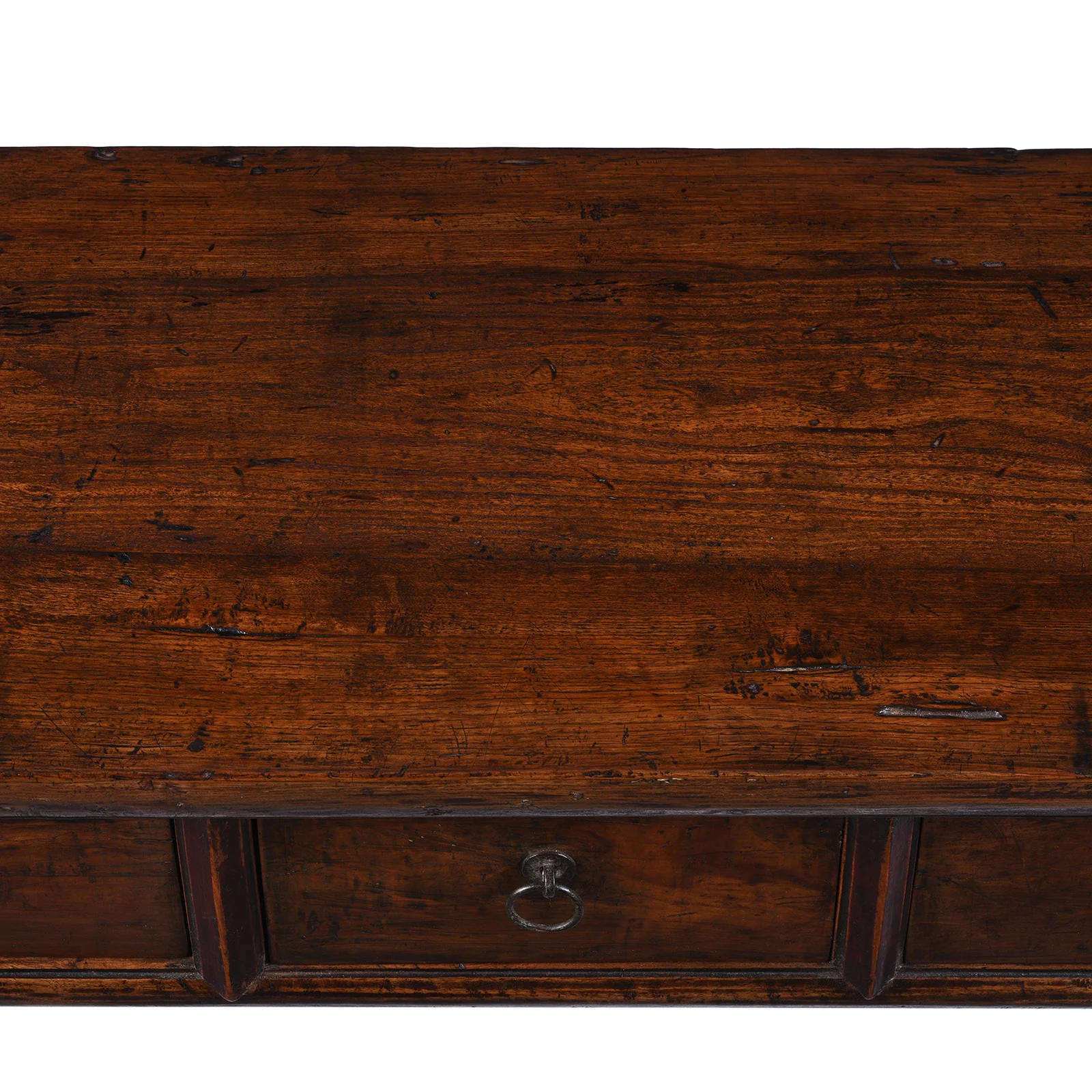 3 Drawer Console Table From Shanxi - 19th Century - Image 7