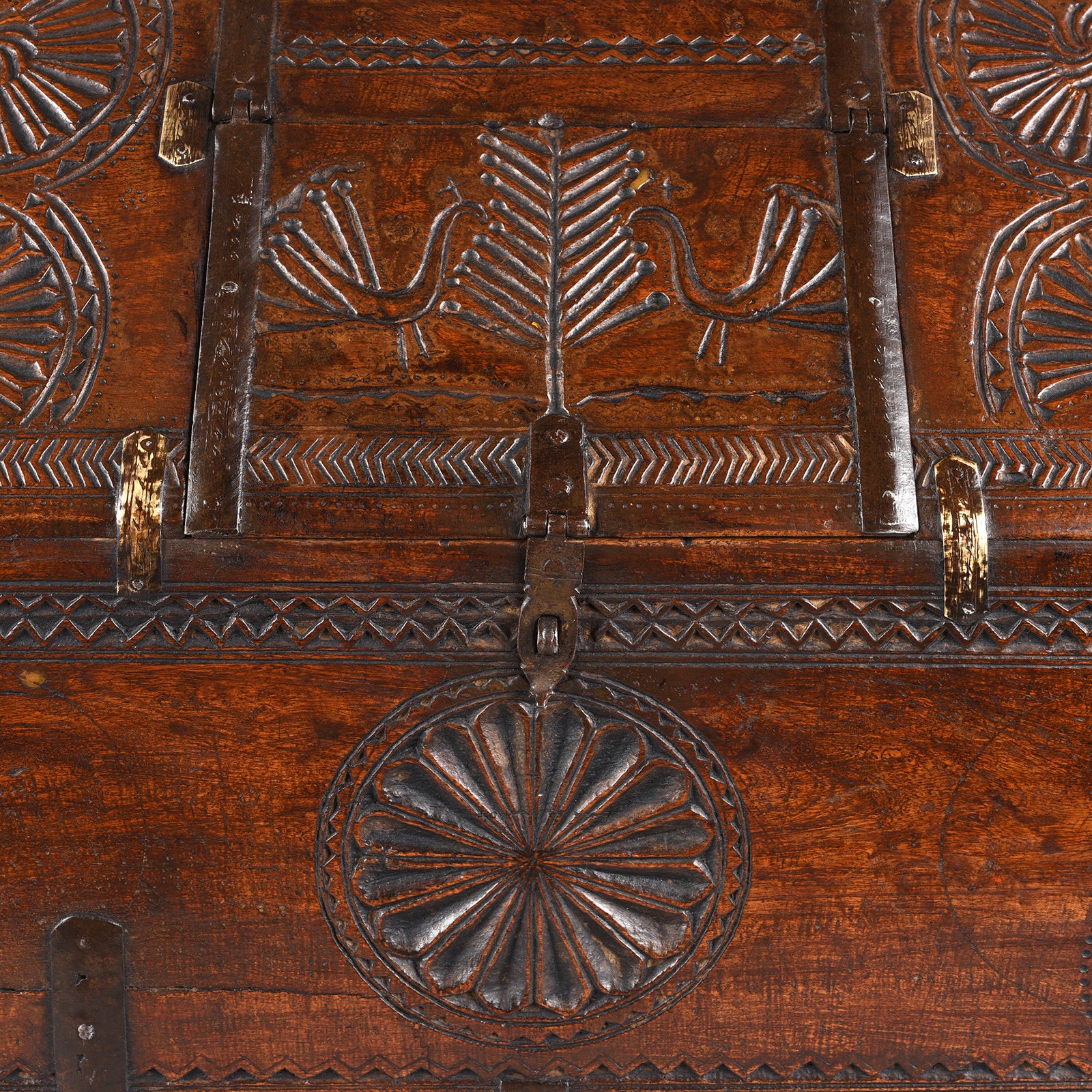 Hut Shaped Dowry Box From Jaisalmer - 19th Century - Image 5