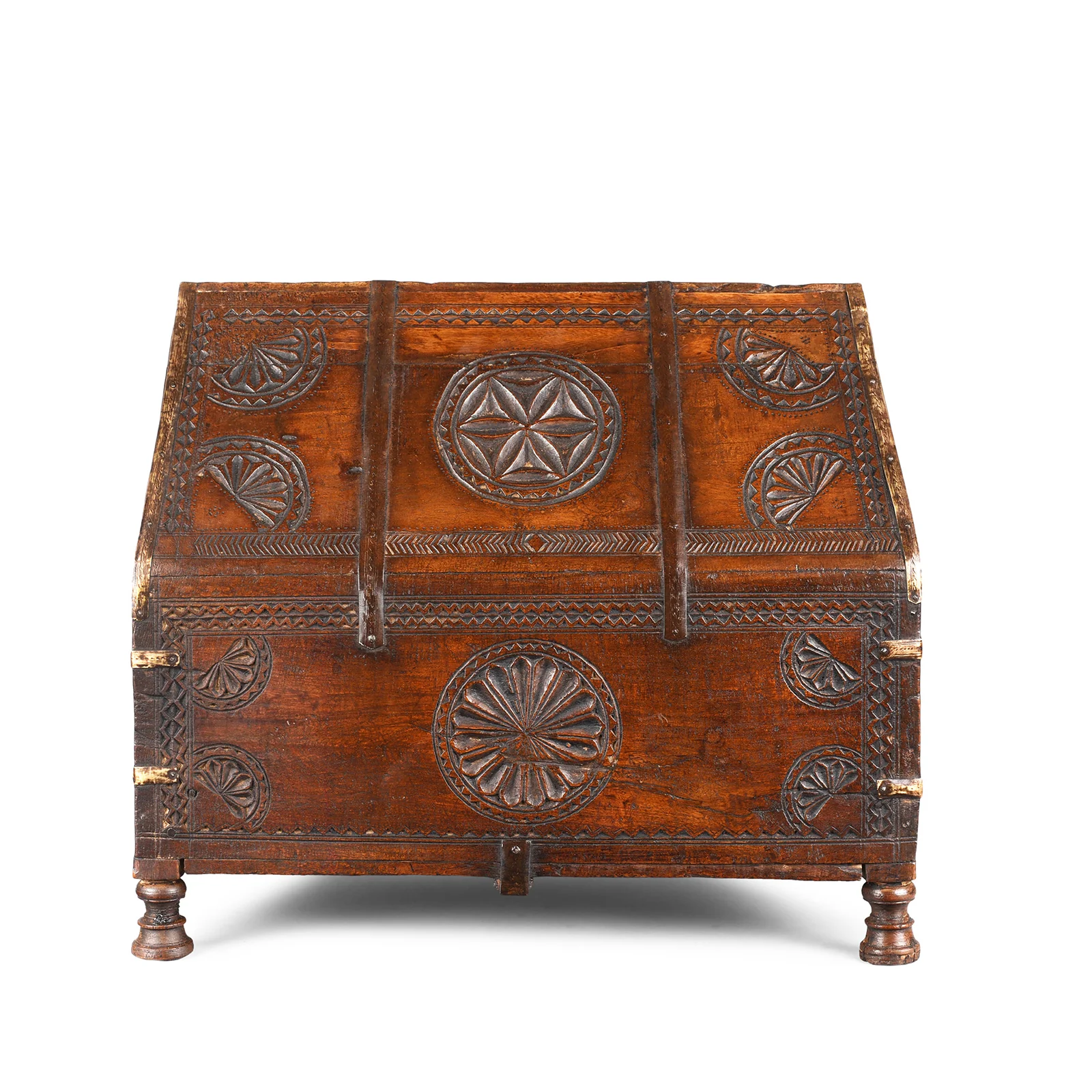 Hut Shaped Dowry Box From Jaisalmer - 19th Century - Image 7