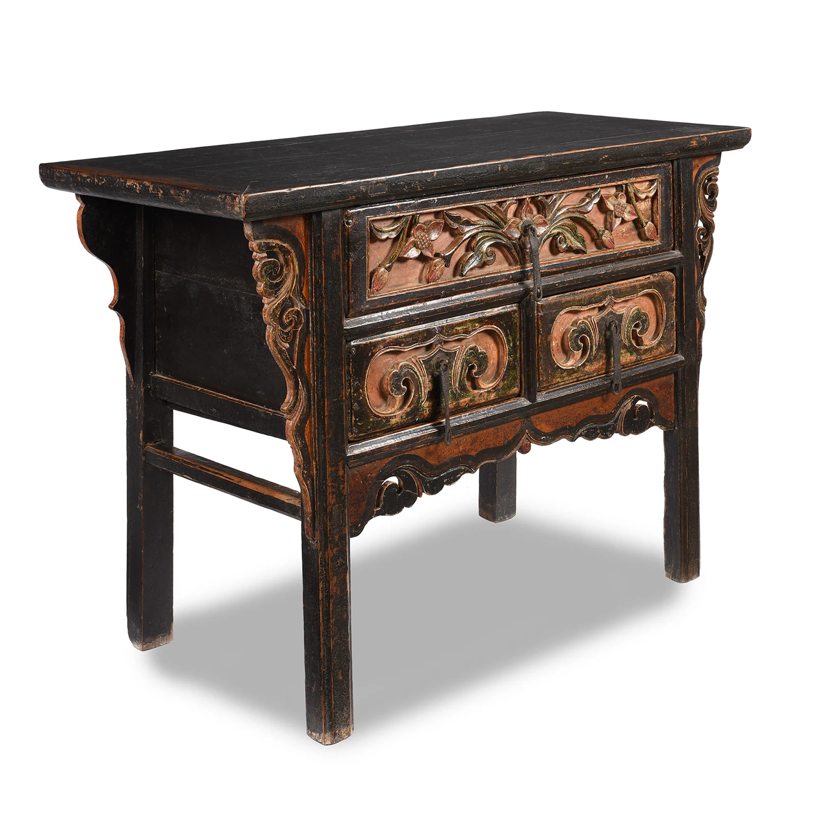 Elm Coffer Table From Shanxi Province - 18thC - Image 4