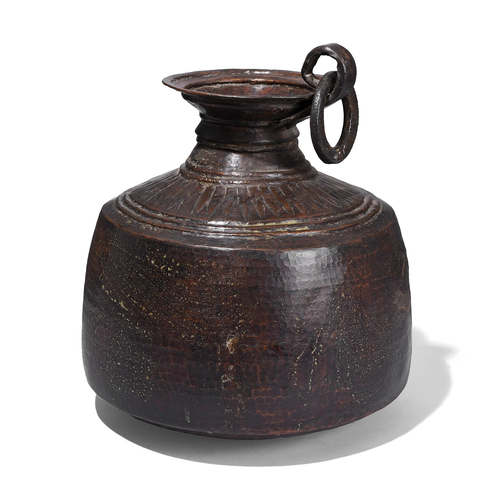 Copper Water Pot From Nepal - 19th Century