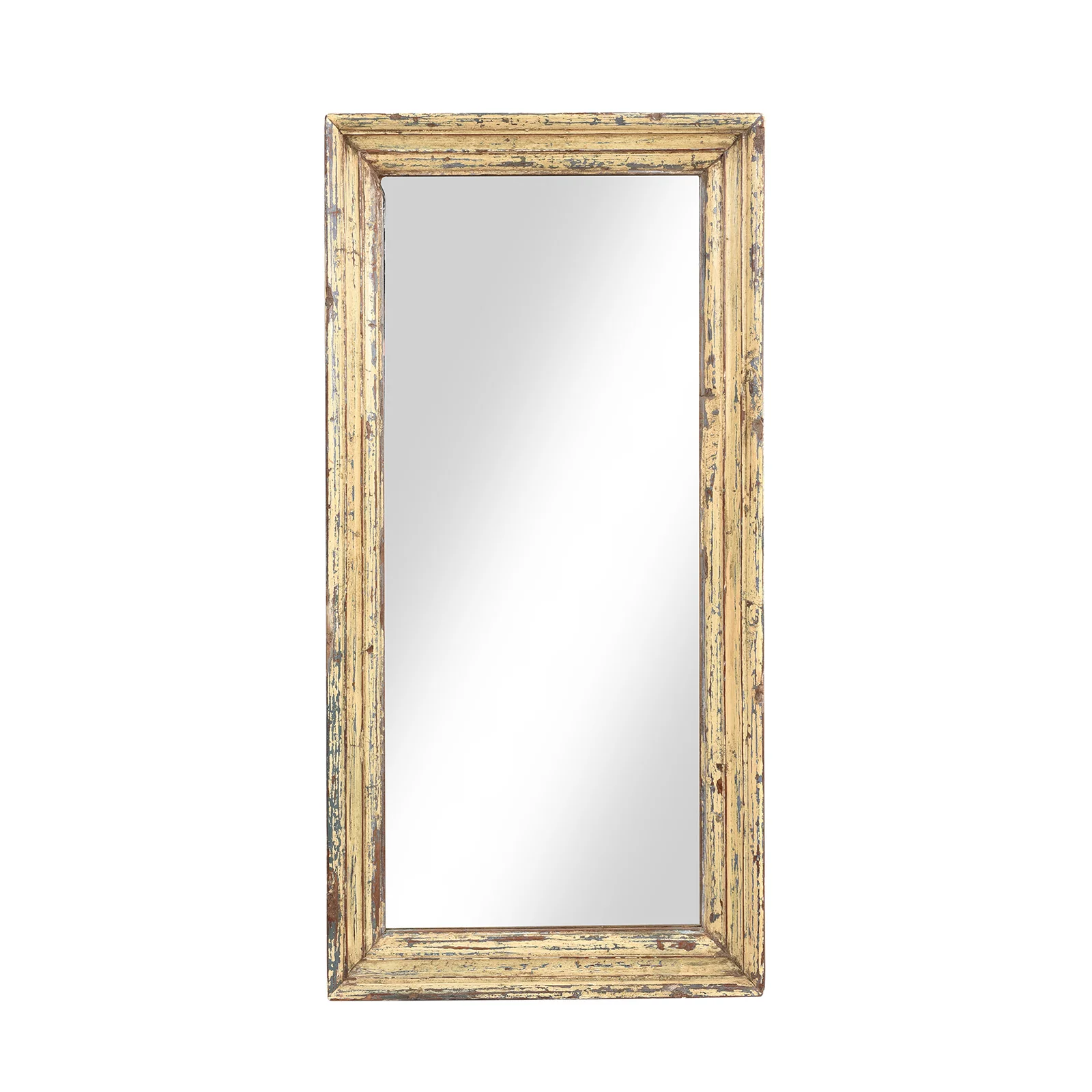 Cream Painted Indian Mirror - Image 7