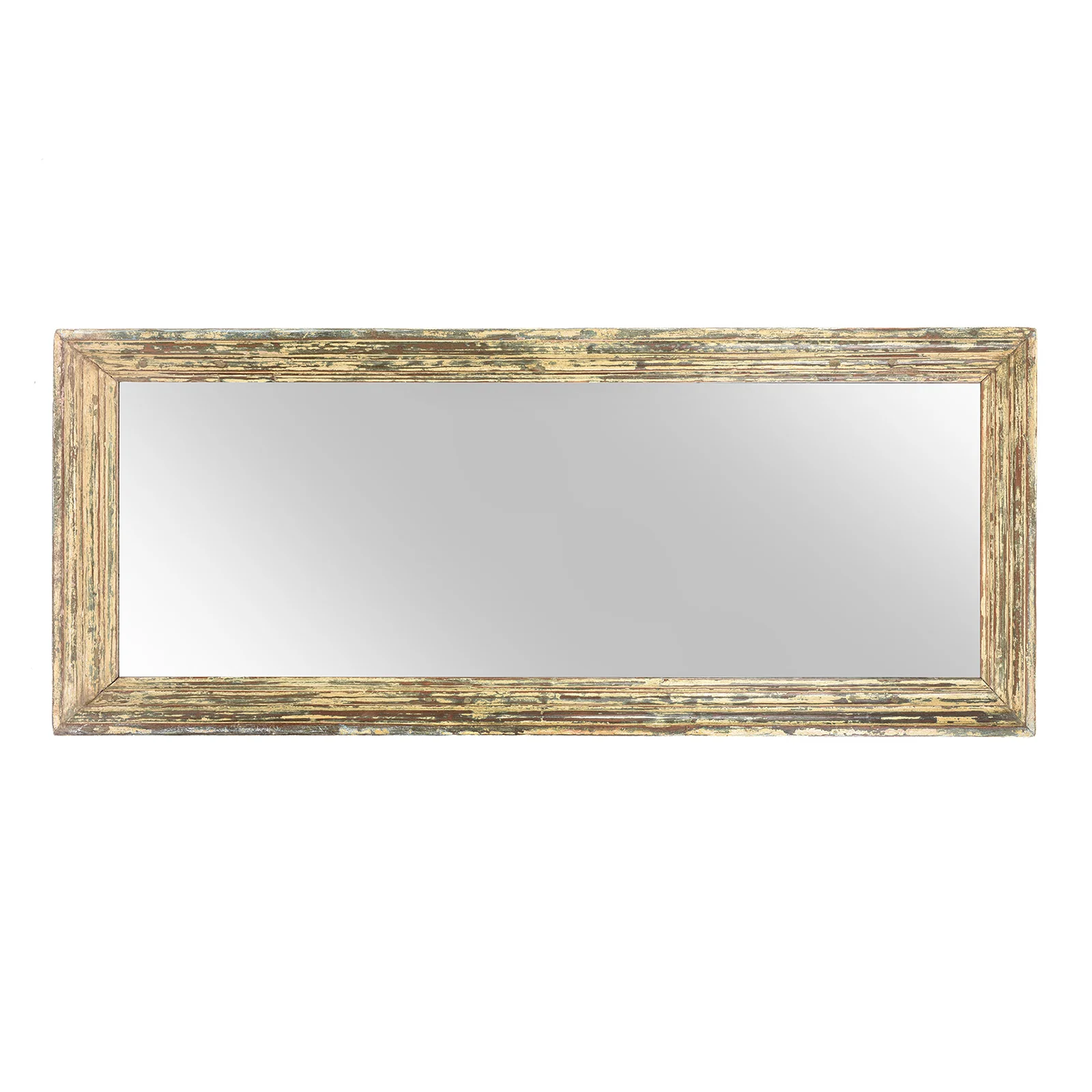Cream Painted Indian Mirror (153 x 61cm) - Image 2
