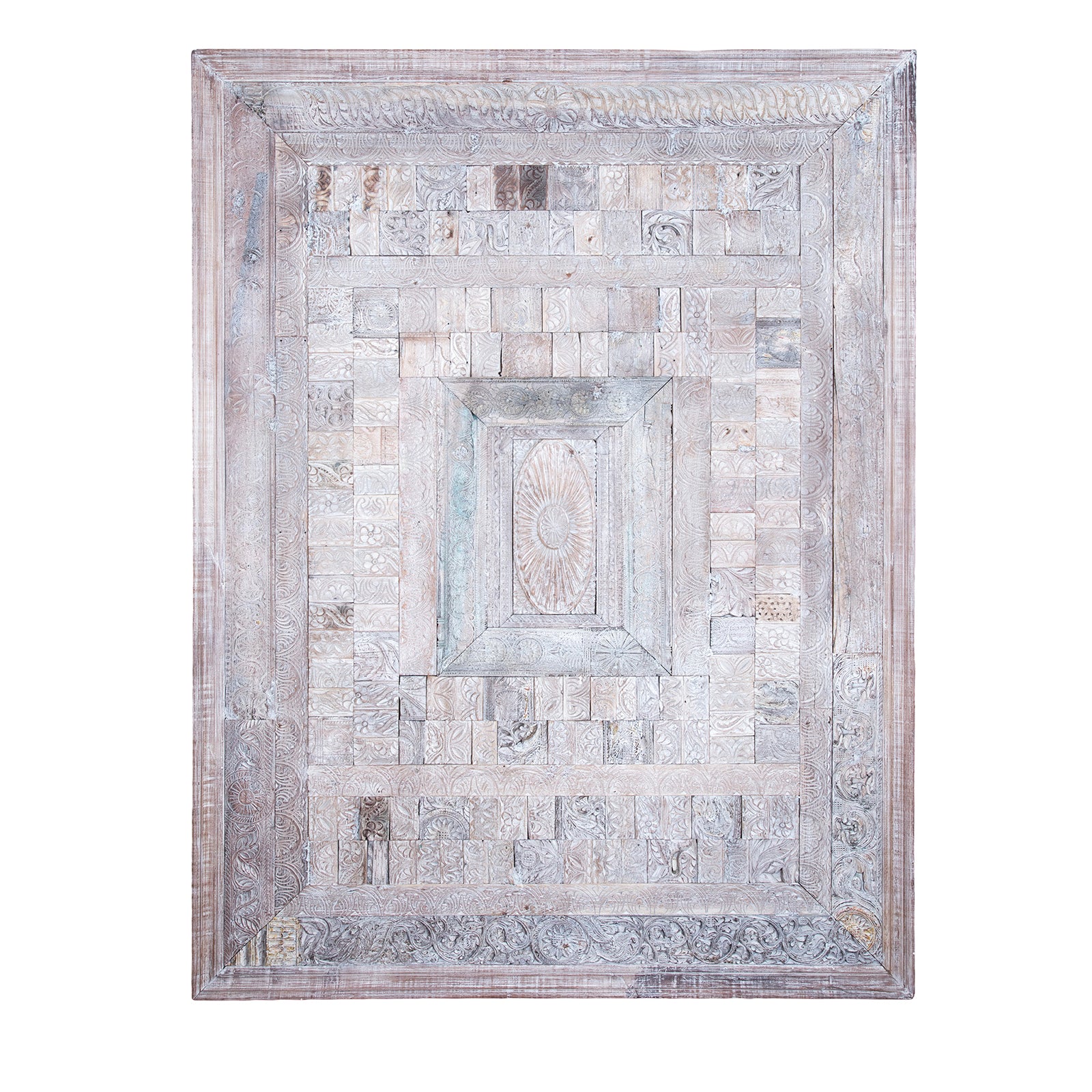 Decorative Panel Made From Indian Architectural Carvings