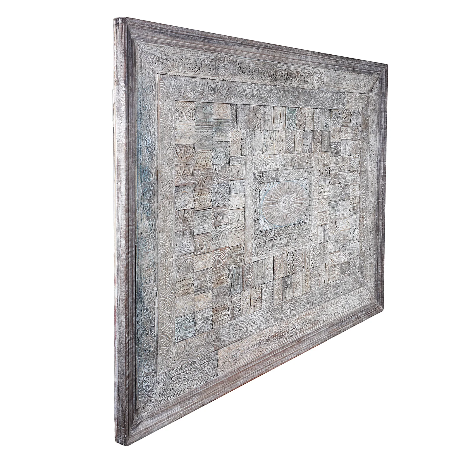Decorative Panel Made From Indian Architectural Carvings - Image 11