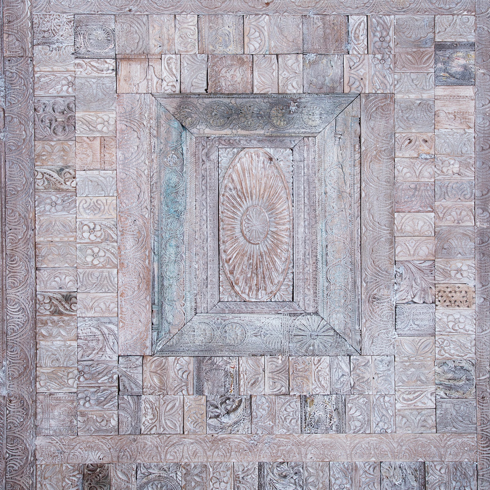 Decorative Panel Made From Indian Architectural Carvings - Image 3