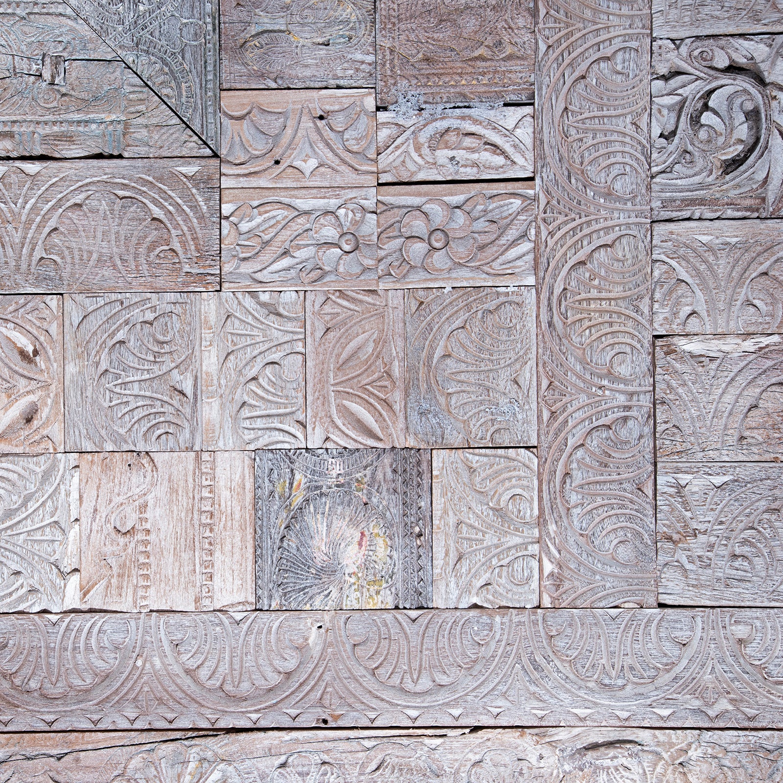 Decorative Panel Made From Indian Architectural Carvings - Image 4