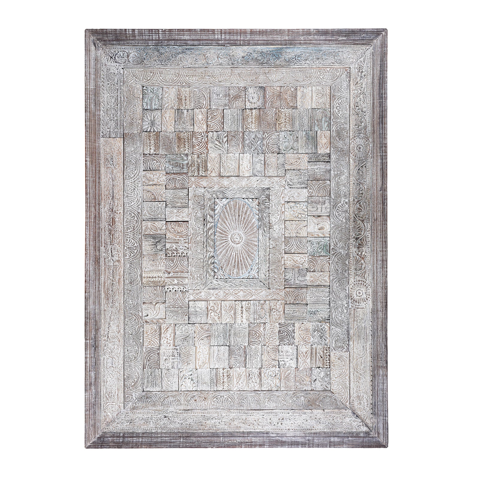Decorative Panel Made From Indian Architectural Carvings - Image 9