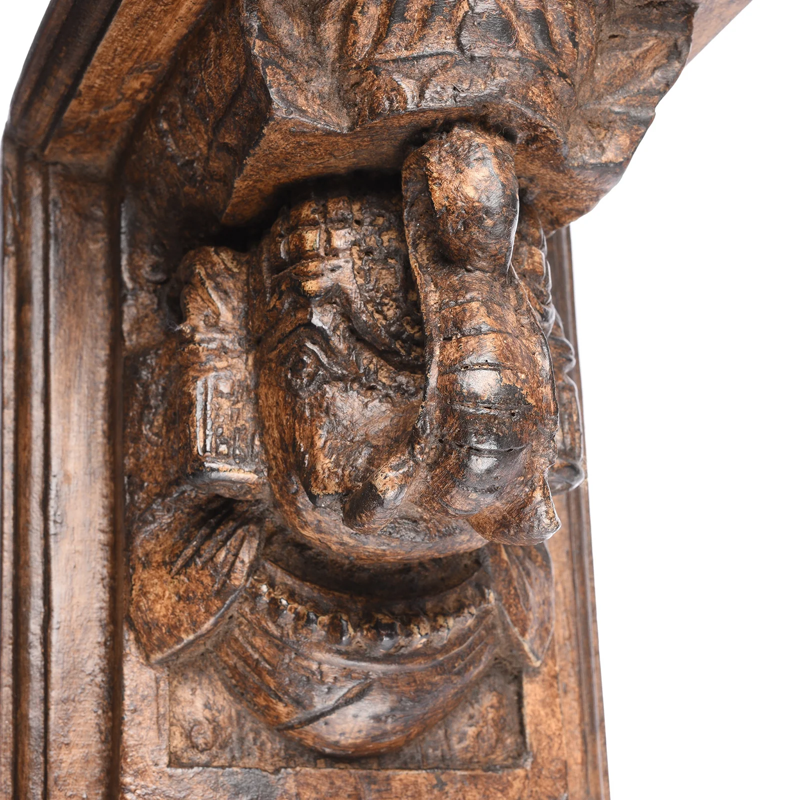 Elephant Shelf Bracket From Rajasthan - Image 2
