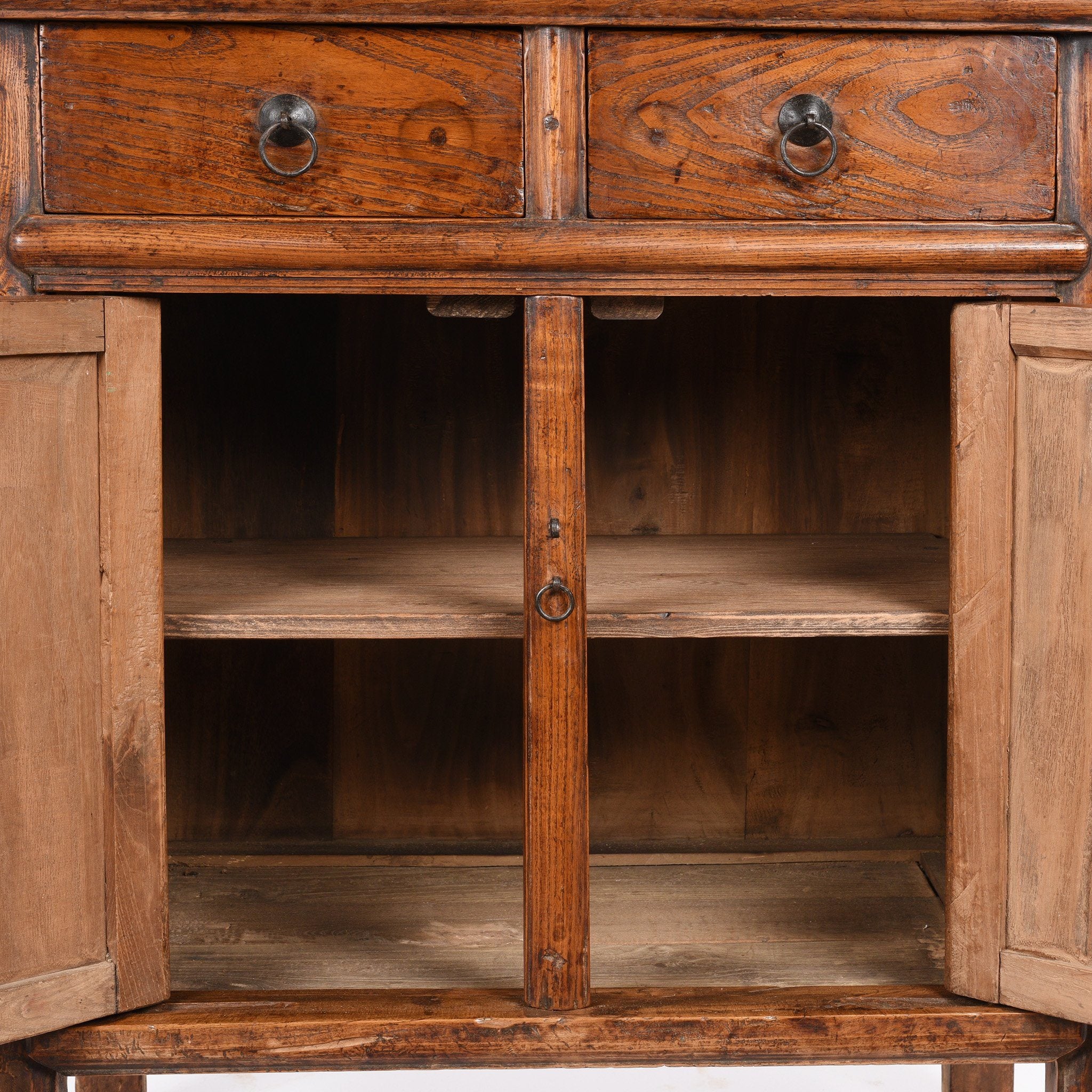 2 Drawer Cabinet From Gansu Province - 19thC - Image 4