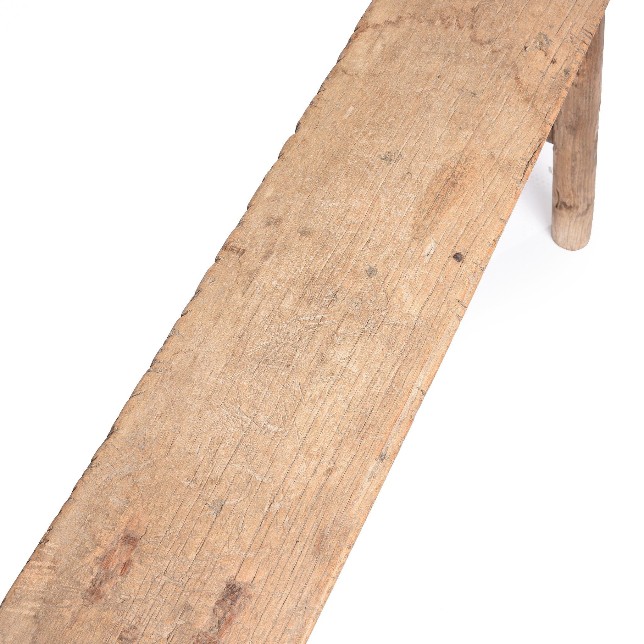 Old Chinese Elm Bench - Image 4