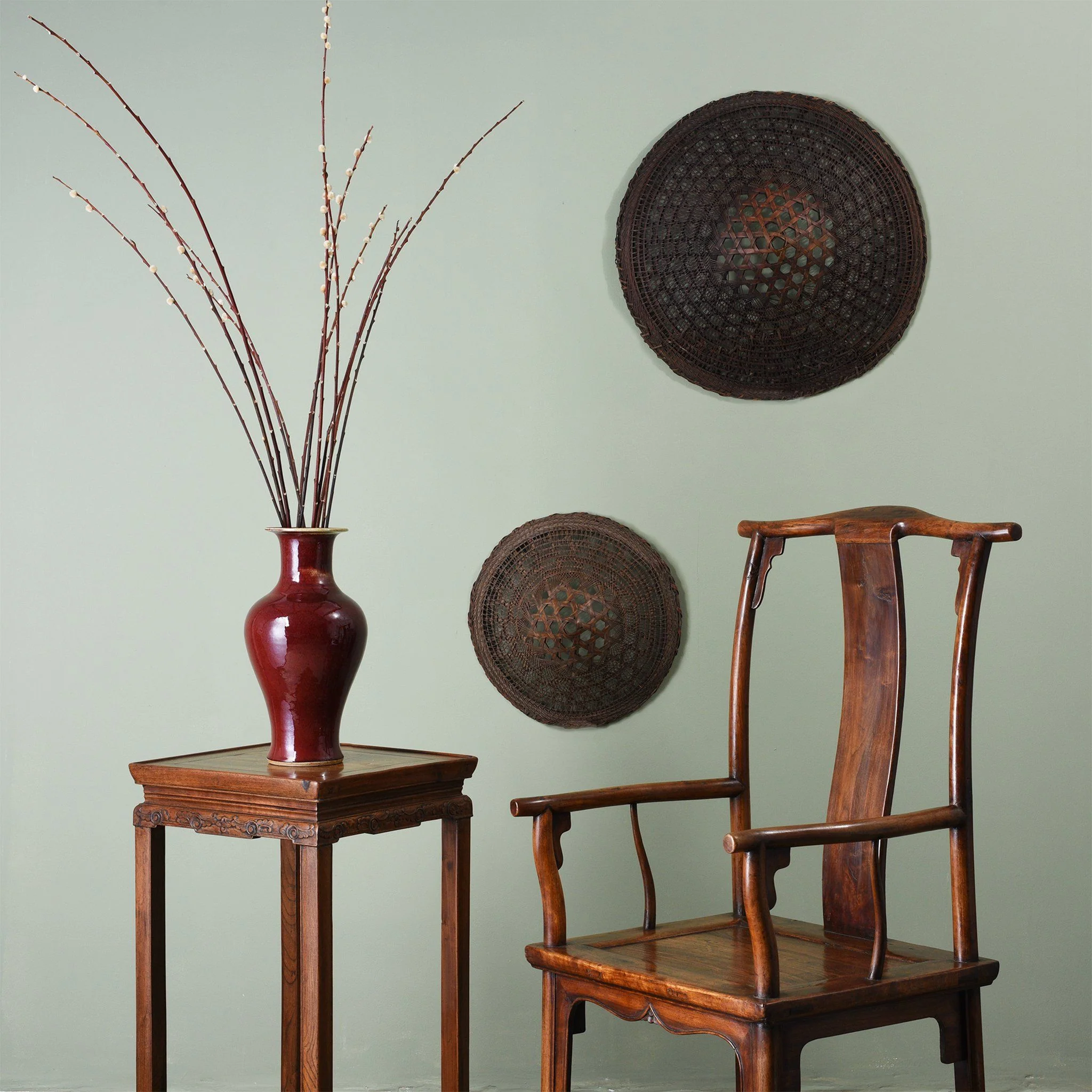 Elm Chinese Officials Hat Chair From Shanxi - 19thC - Image 6