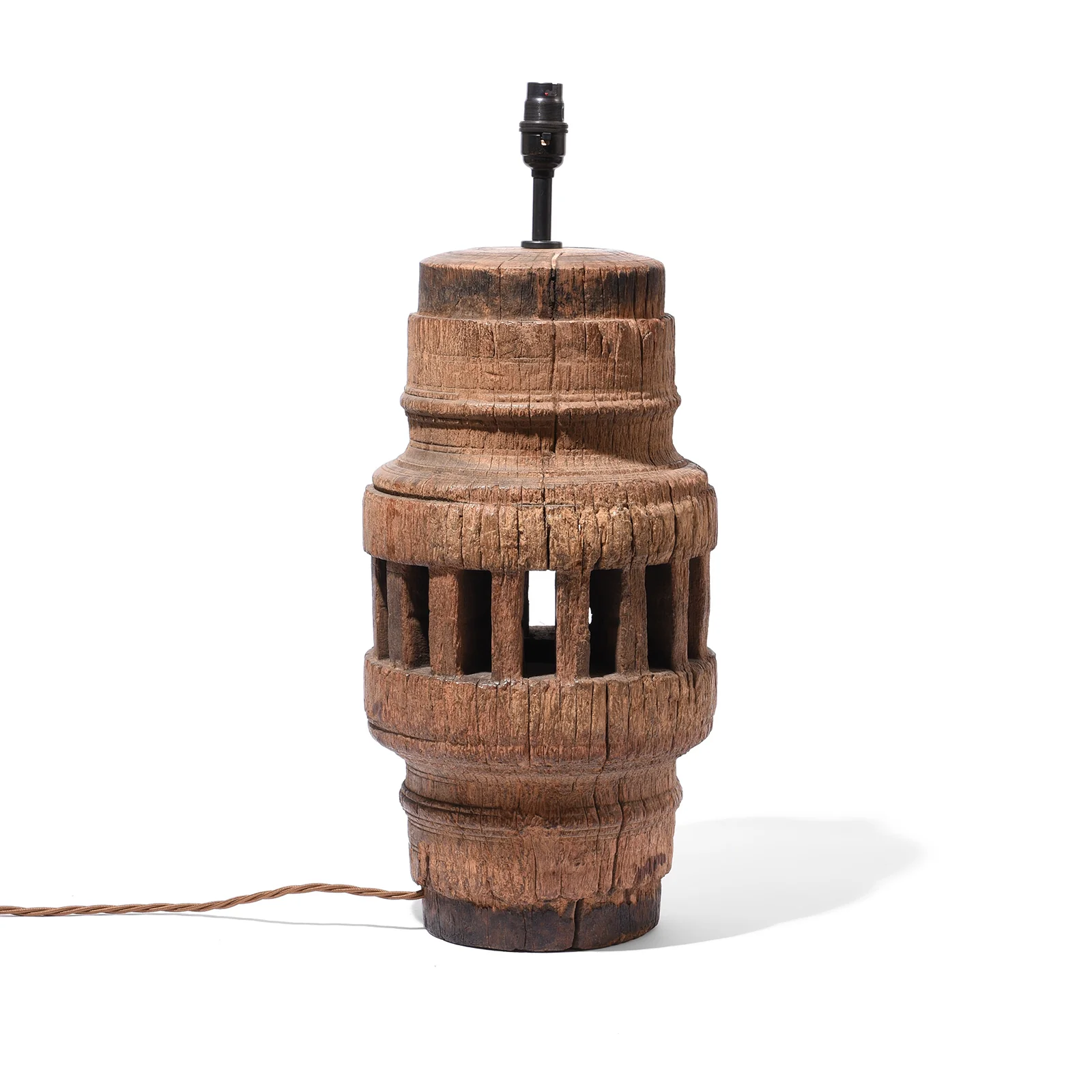 Table Lamp Made From An Old Wheel Hub - Image 2