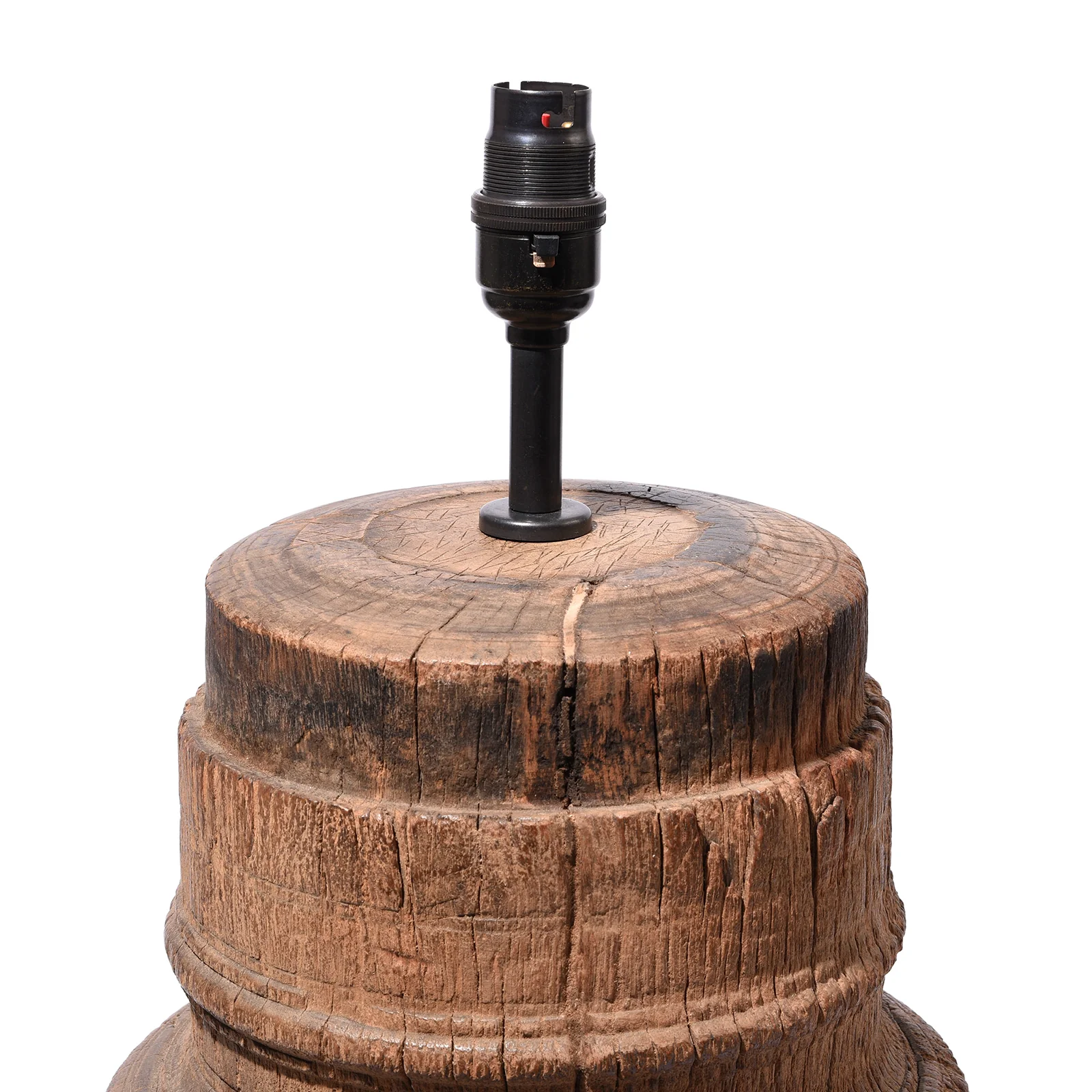 Table Lamp Made From An Old Wheel Hub - Image 4