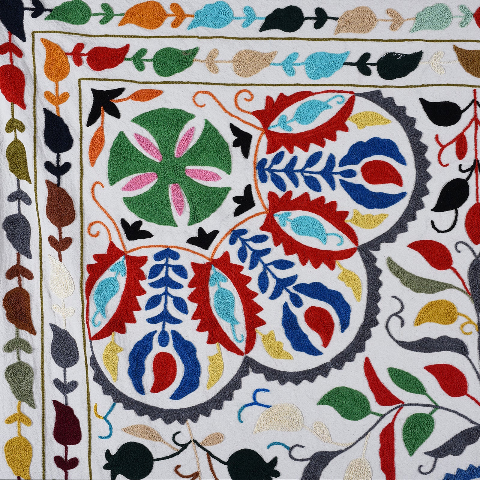 Vintage Suzani Embroidery From Uzbekistan - Image 3