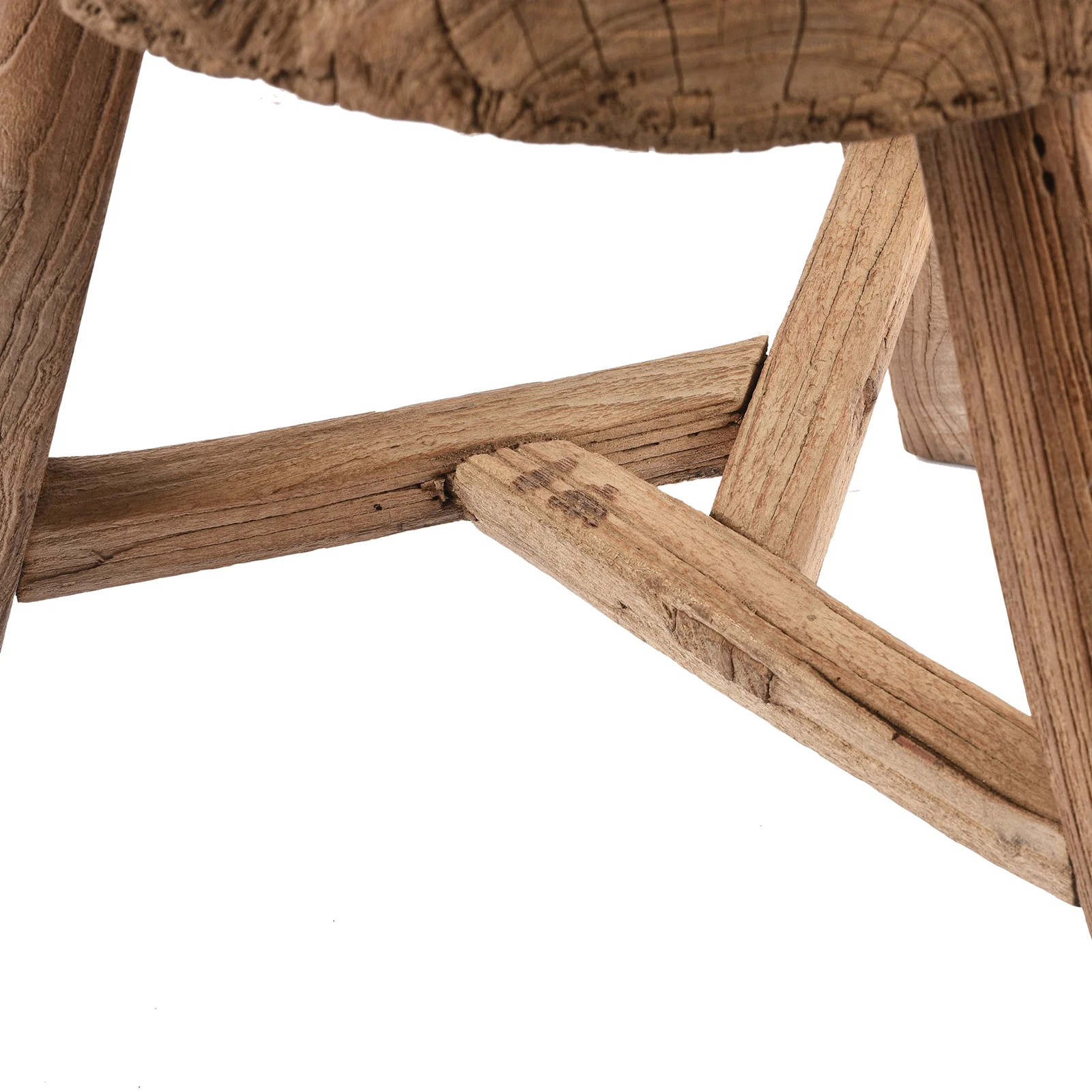 Farmers Chopping Block Stool - Ca 1920 - Image 5