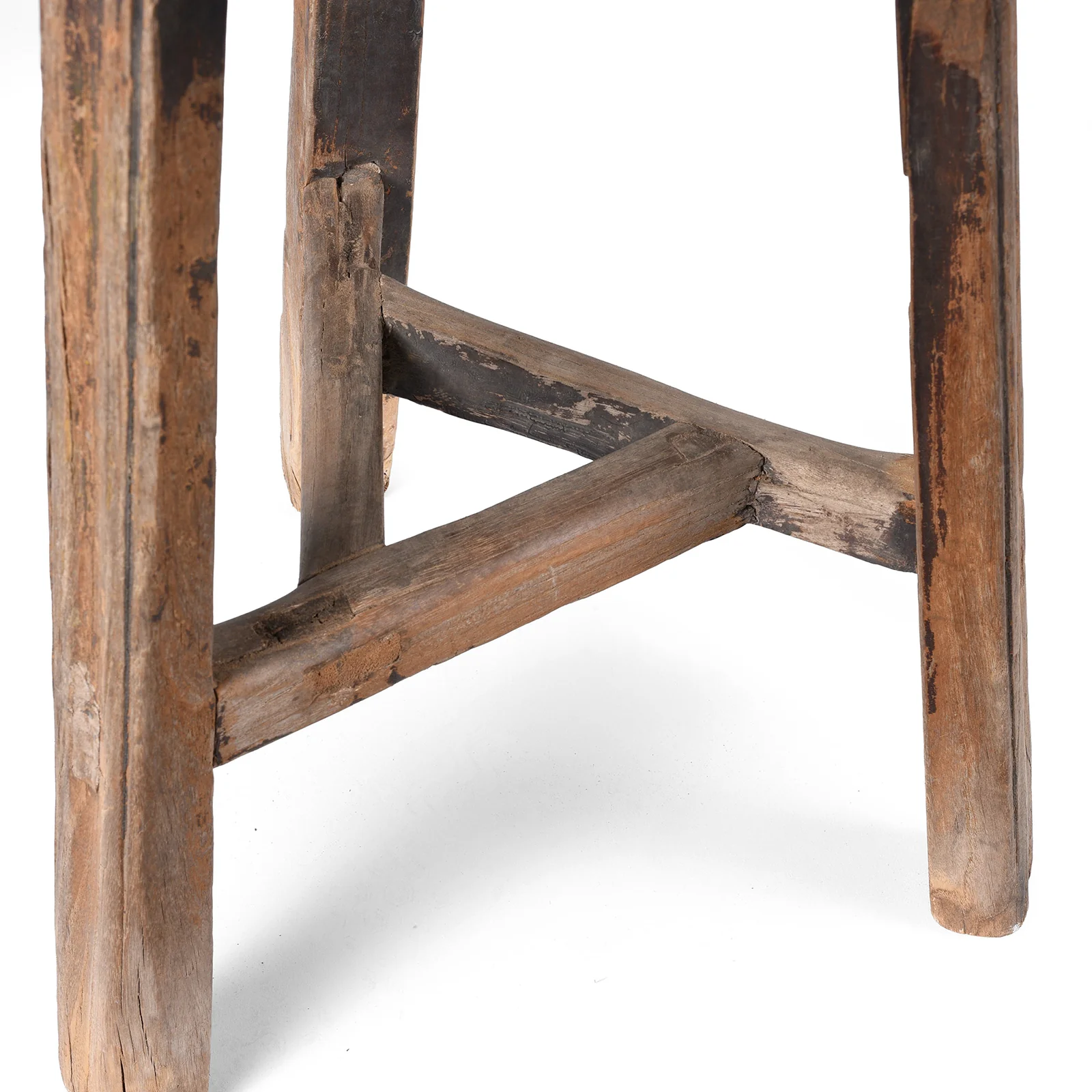 Farmers Milking Stool From Shanxi Province - Ca 1900 - Image 5